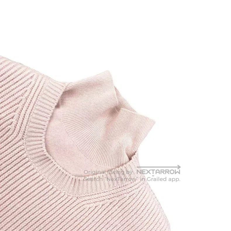 Fendi Fendi Wool capsule series pink Double F logo turtleneck sw Size XS / US 0-2 / IT 36-38 - 3 Thumbnail