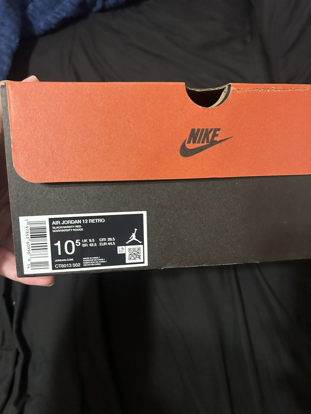 Jordan Brand Jordan 12s Flu Games (2025) Size US 10.5 / EU 43-44 - 6 Thumbnail