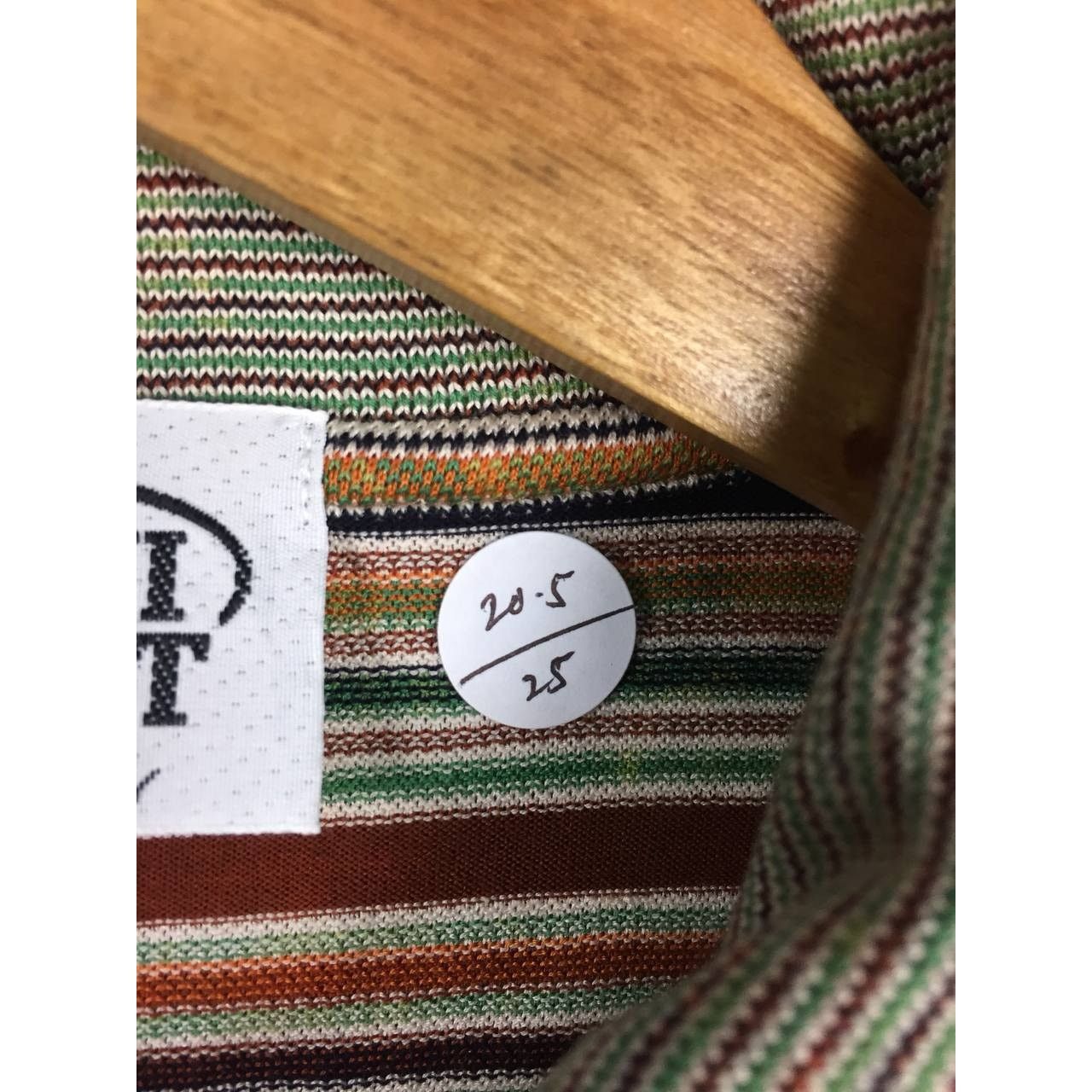 Missoni Vtg Missoni Sport Made In Italy Multicolor Stripe Polo Tee Size US S / EU 44-46 / 1 - 21 Thumbnail
