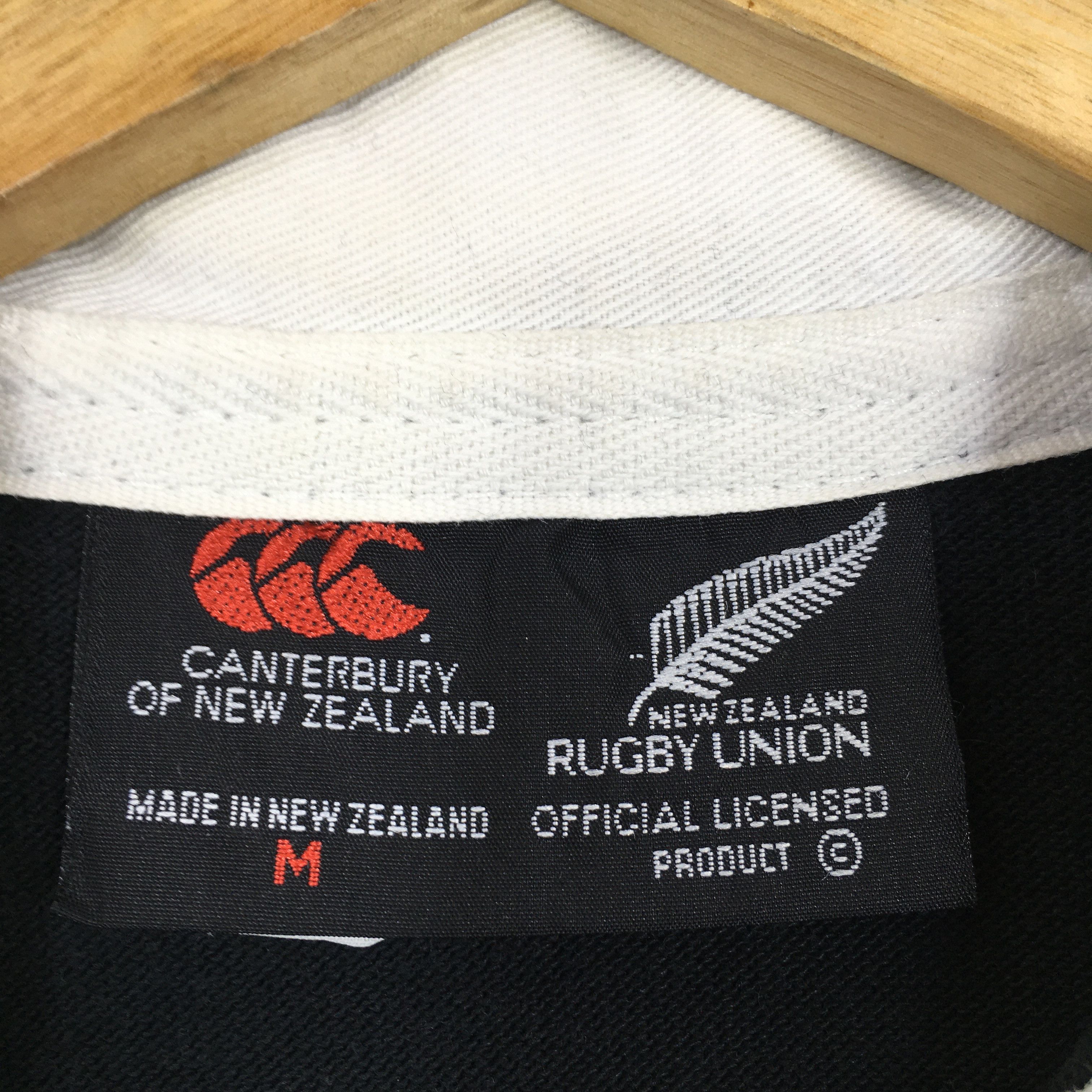 Canterbury of New Zealand Vintage Canterbury Of New Zealand All Blacks Polo Medium Size US M / EU 48-50 / 2 - 5 Thumbnail
