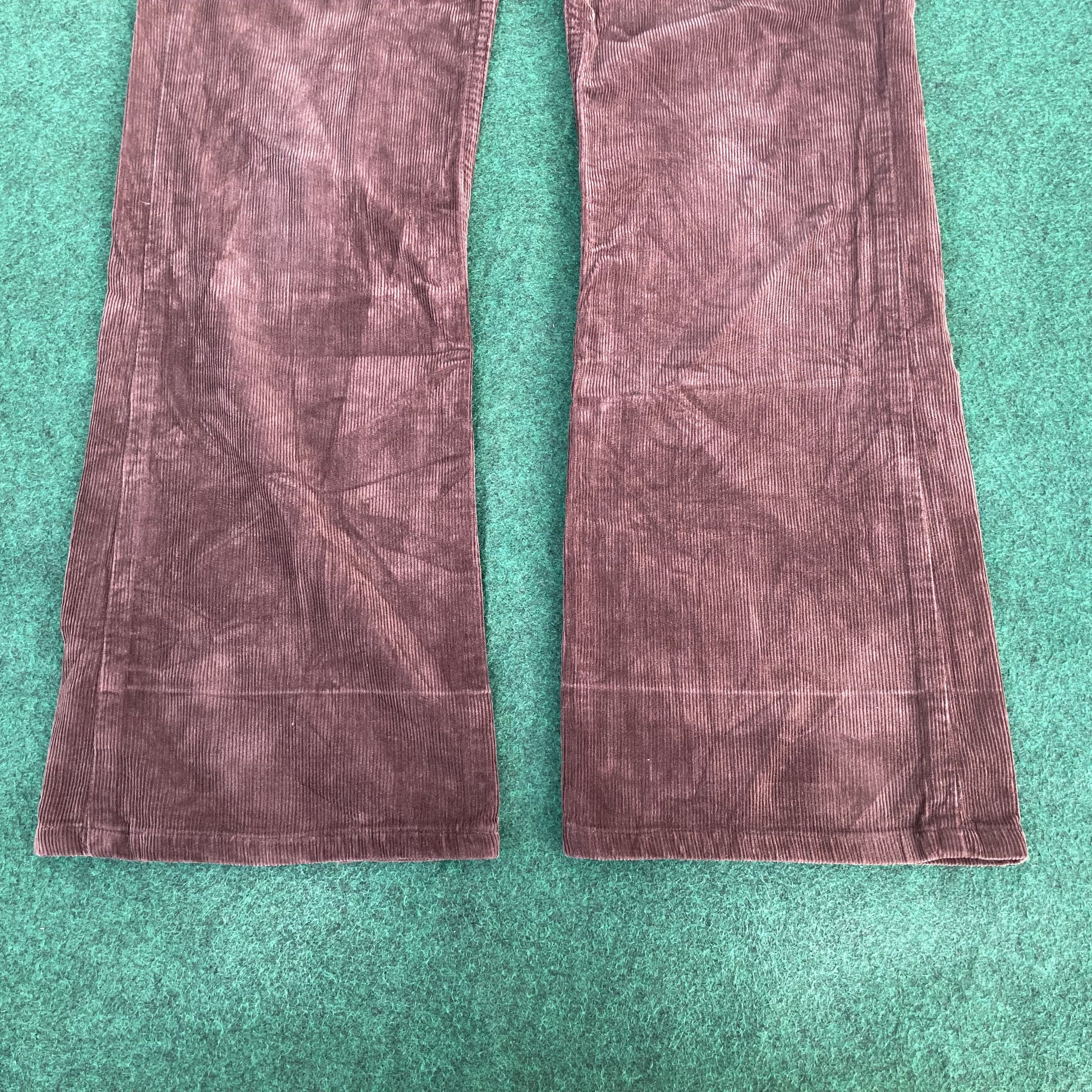Levi's × Vintage Levis 517 Denim Flared Brown Corduroy Bootcut Jeans Size US 30 / EU 46 - 7 Thumbnail