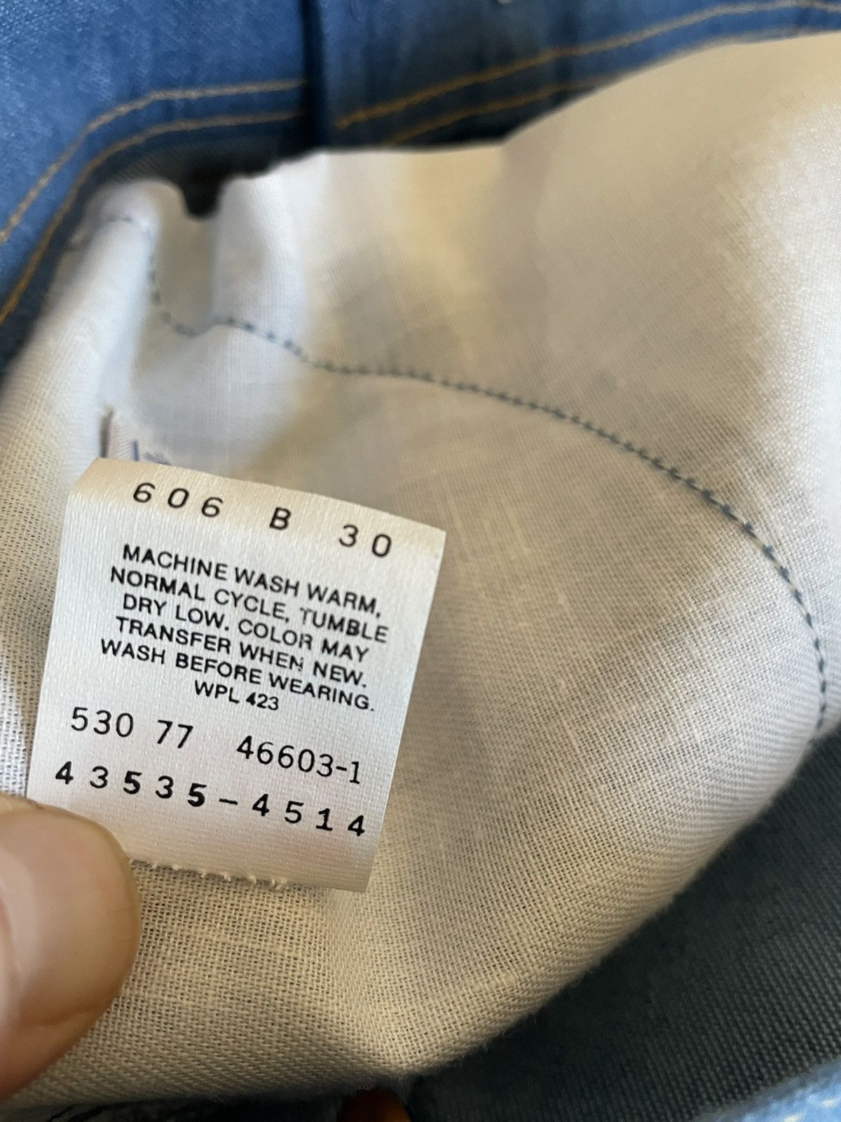 Levi's × Vintage Vintage Orange Tab Jeans Size US 40 / EU 56 - 6 Thumbnail