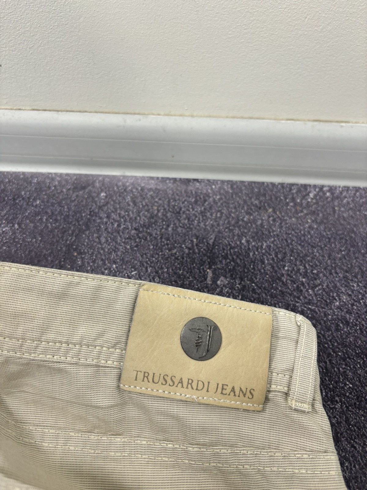 Trussardi × Vintage Vintage Trussardi Men’s Slim Straight Fit Luxury Pants Jeans Size US 33 - 13 Thumbnail