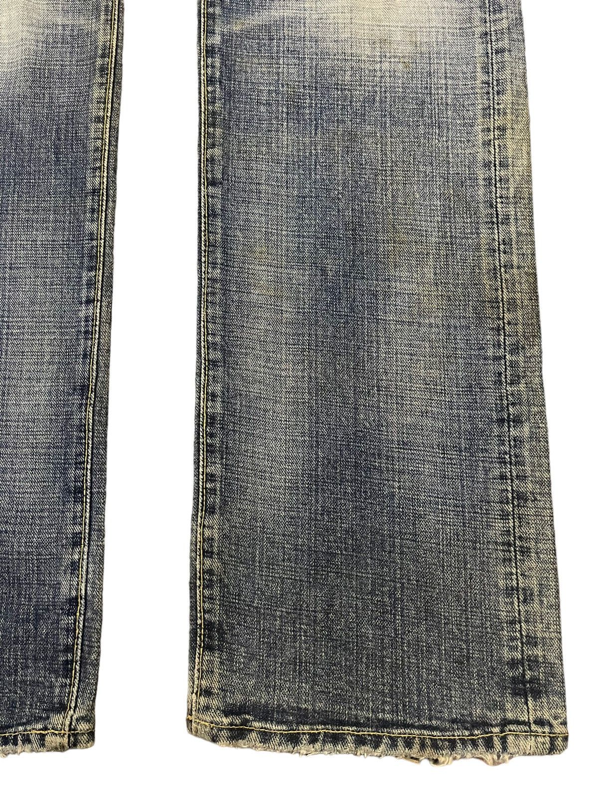 Evisu Vintage Japanese Brand Blue Wash Distressed Style Jeans Size US 32 / EU 48 - 8 Thumbnail
