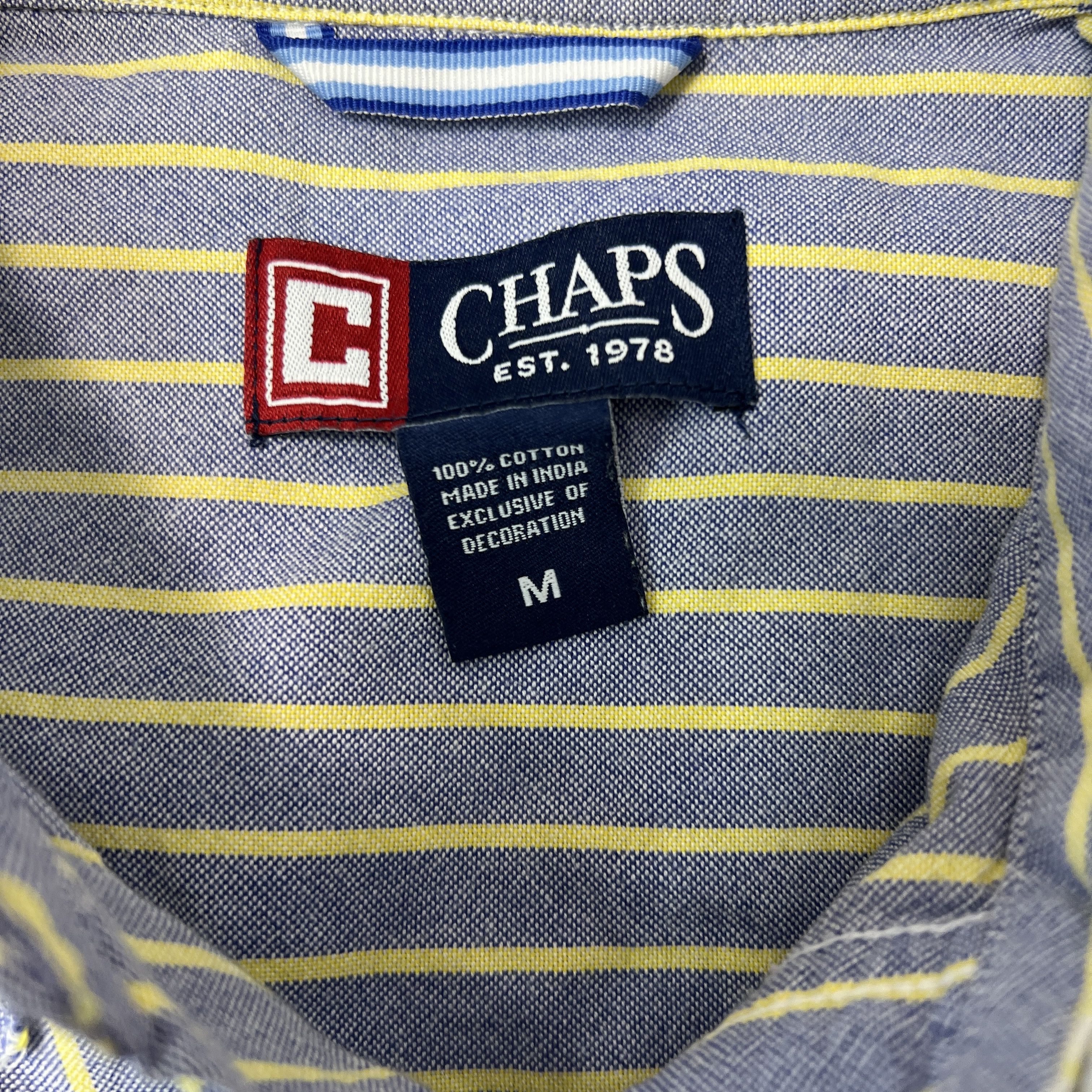 Chaps Ralph Lauren Vintage Striped Streetwear Chaps Ralph Lauren Shirt Y2K Size US M / EU 48-50 / 2 - 4 Thumbnail
