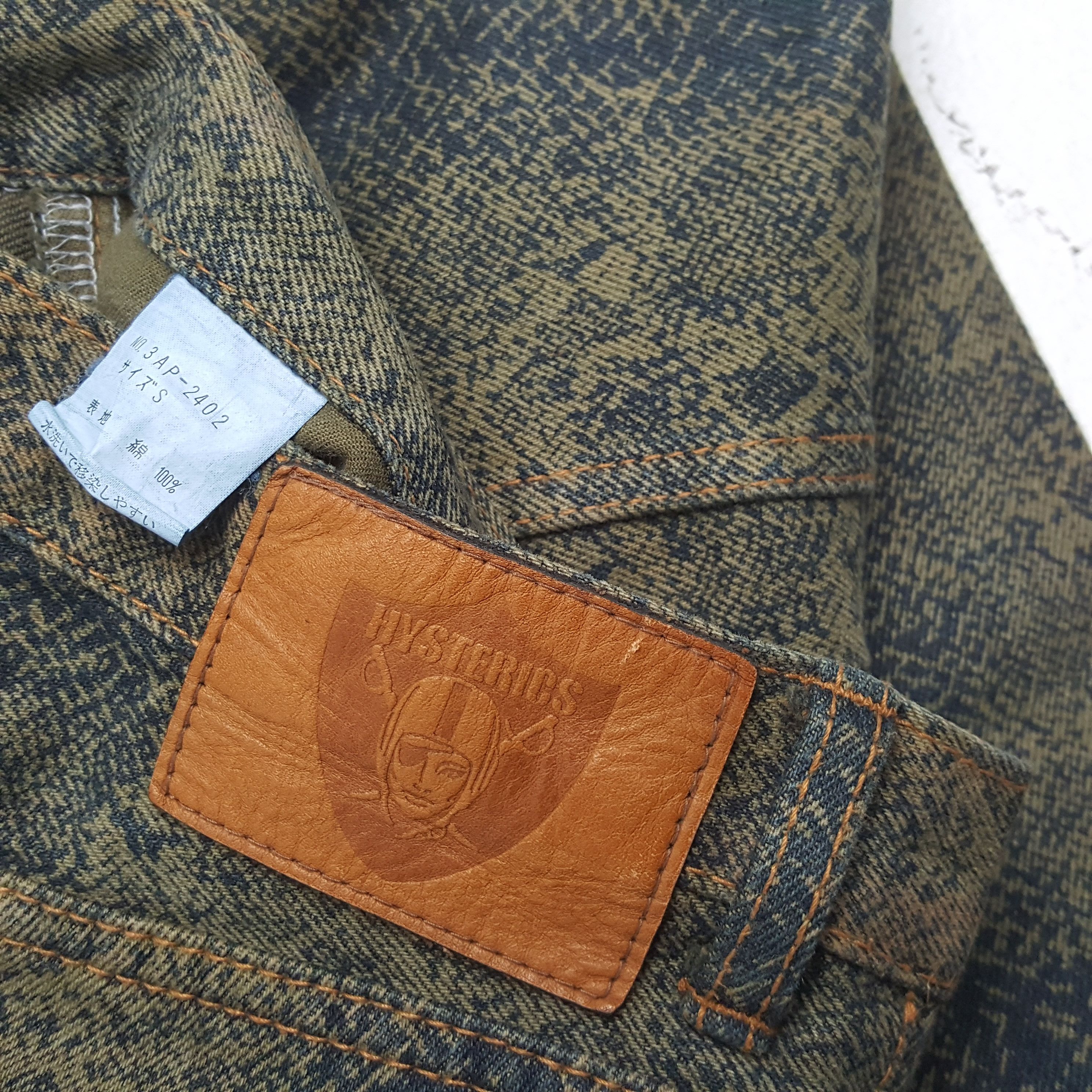 Hysteric Glamour × Japanese Brand × Vintage HYSTERIC GLAMOUR Rare Fashion Design Style Jeans Size US 28 / EU 44 - 14 Thumbnail