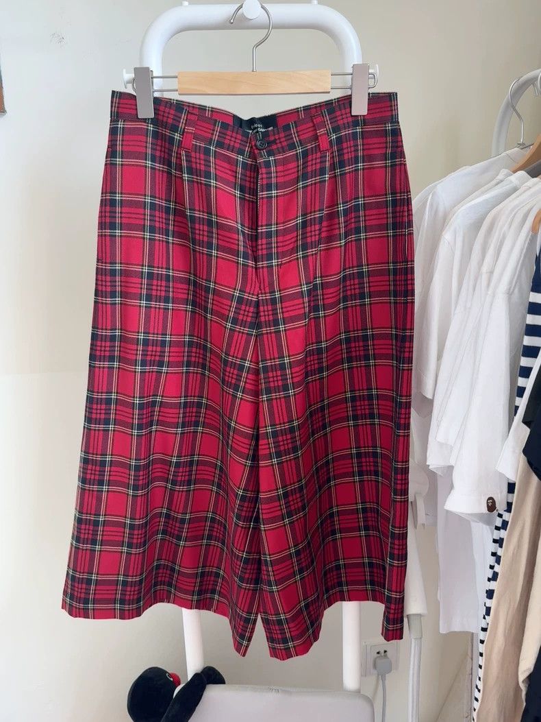 Comme des Garcons Comme Des Garcons Checkered cropped pants Nextarrow-2505 Size M / US 6-8 / IT 42-44 - 1 Thumbnail