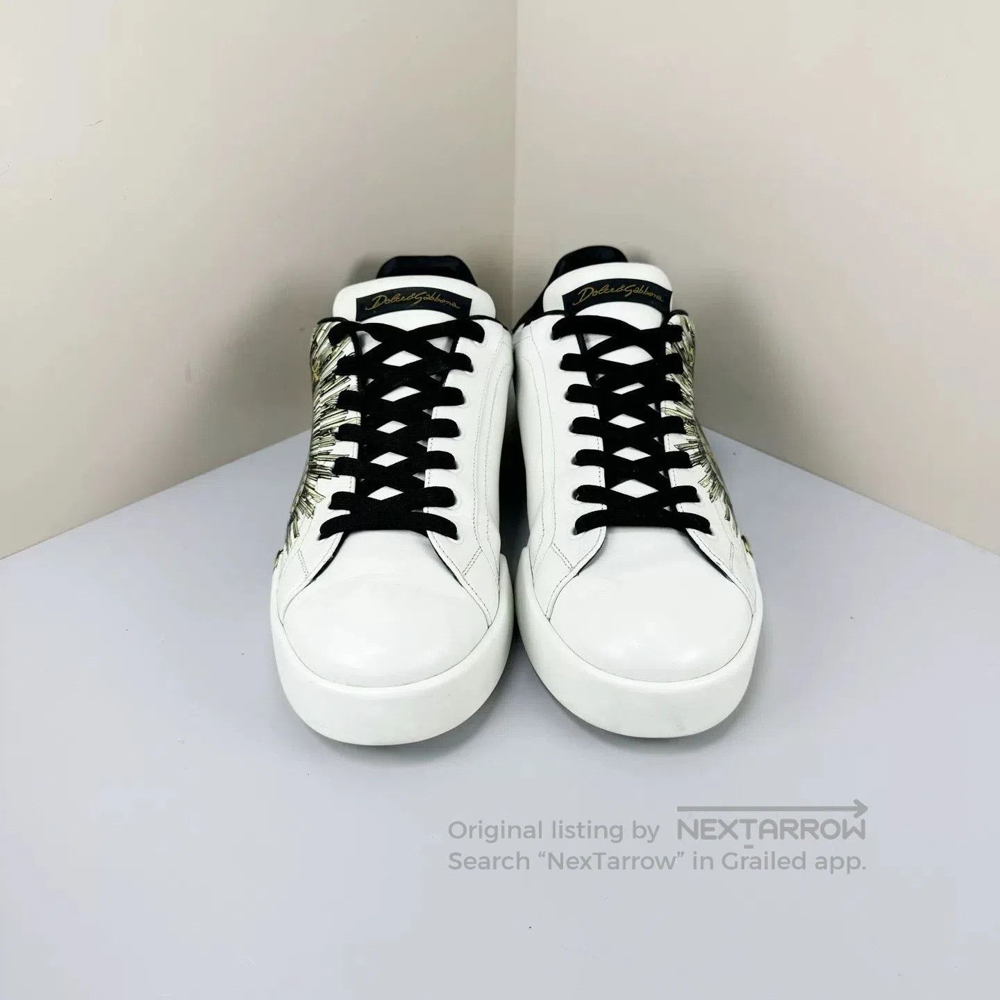 Dolce & Gabbana Dolce&Gabbana Crown Print Sneakers. Size US 9 / EU 42 - 2 Thumbnail