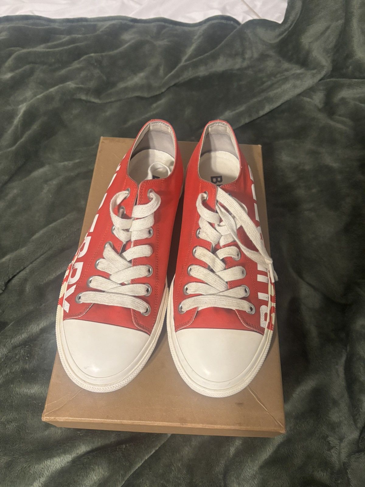 Burberry Burberry Logo Print Sneaker Size US 9.5 / EU 42-43 - 2 Thumbnail