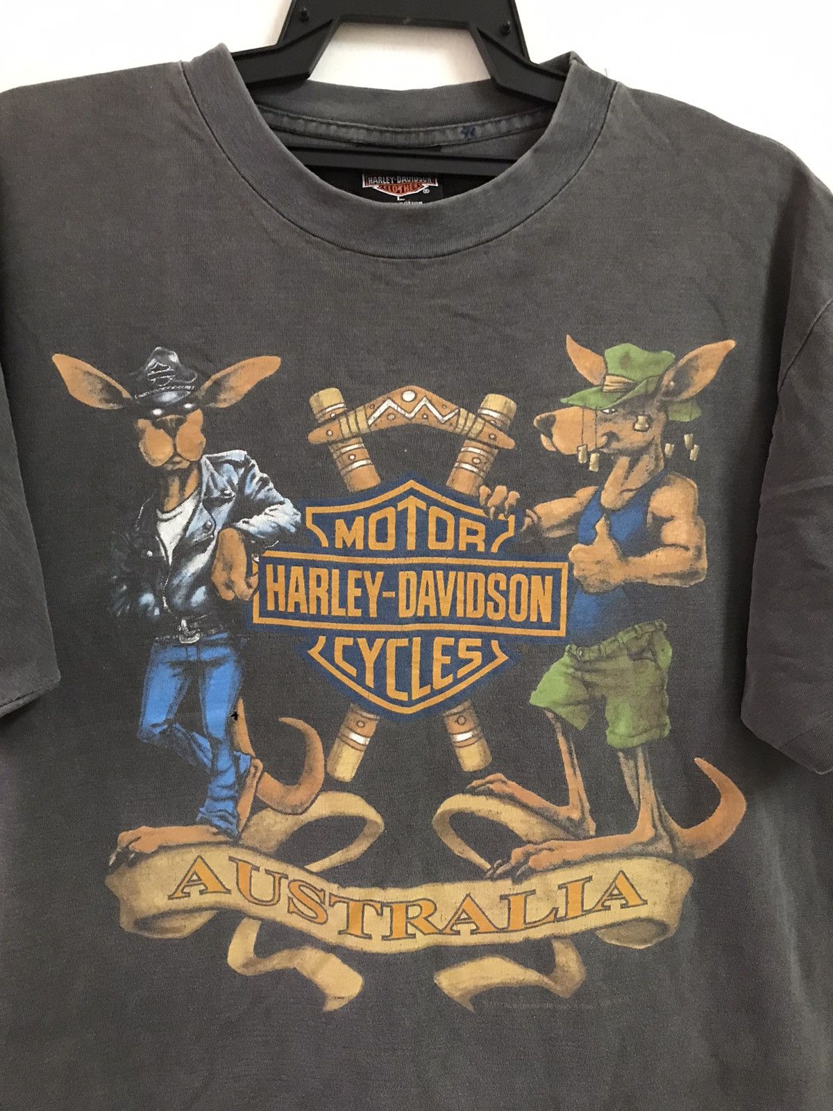 Acme Clothing Vintage 90s Harley Davidson Sydney Australia Tee Shirt L Size US L / EU 52-54 / 3 - 2 Thumbnail