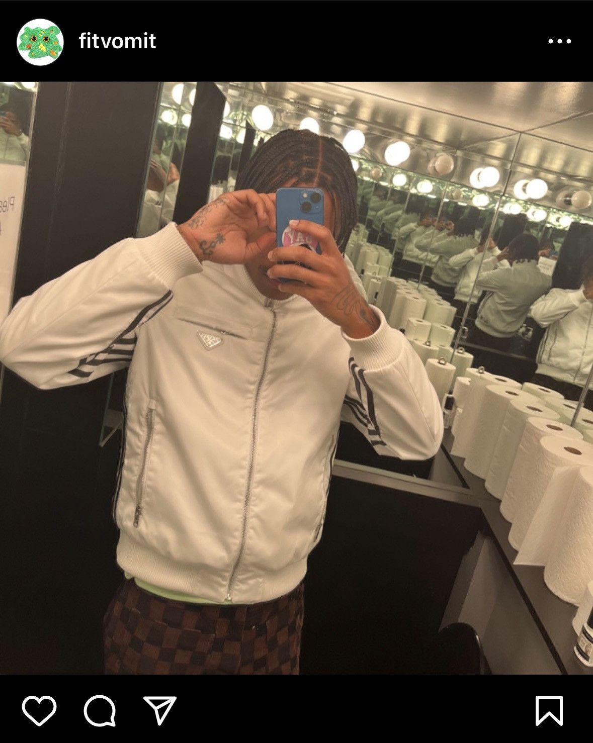 Marni Damier Check Corduroy Cargo Pants Size US 32 / EU 48 - 9 Thumbnail