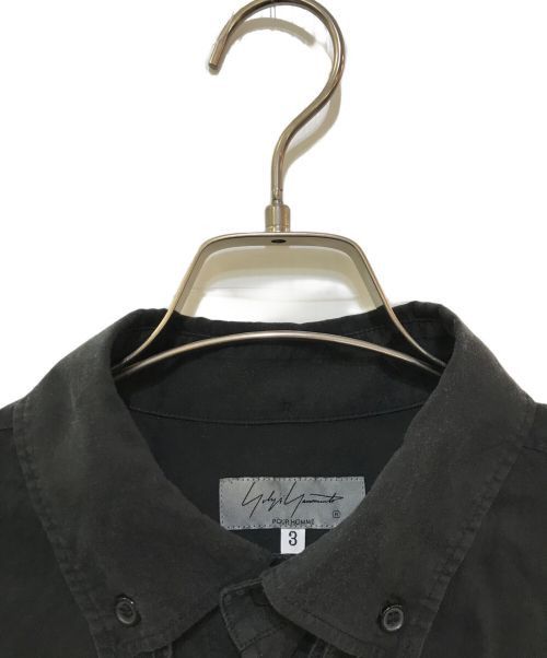 Yohji Yamamoto Yohji Yamamoto pour homme cellulose shirt Size US L / EU 52-54 / 3 - 3 Thumbnail