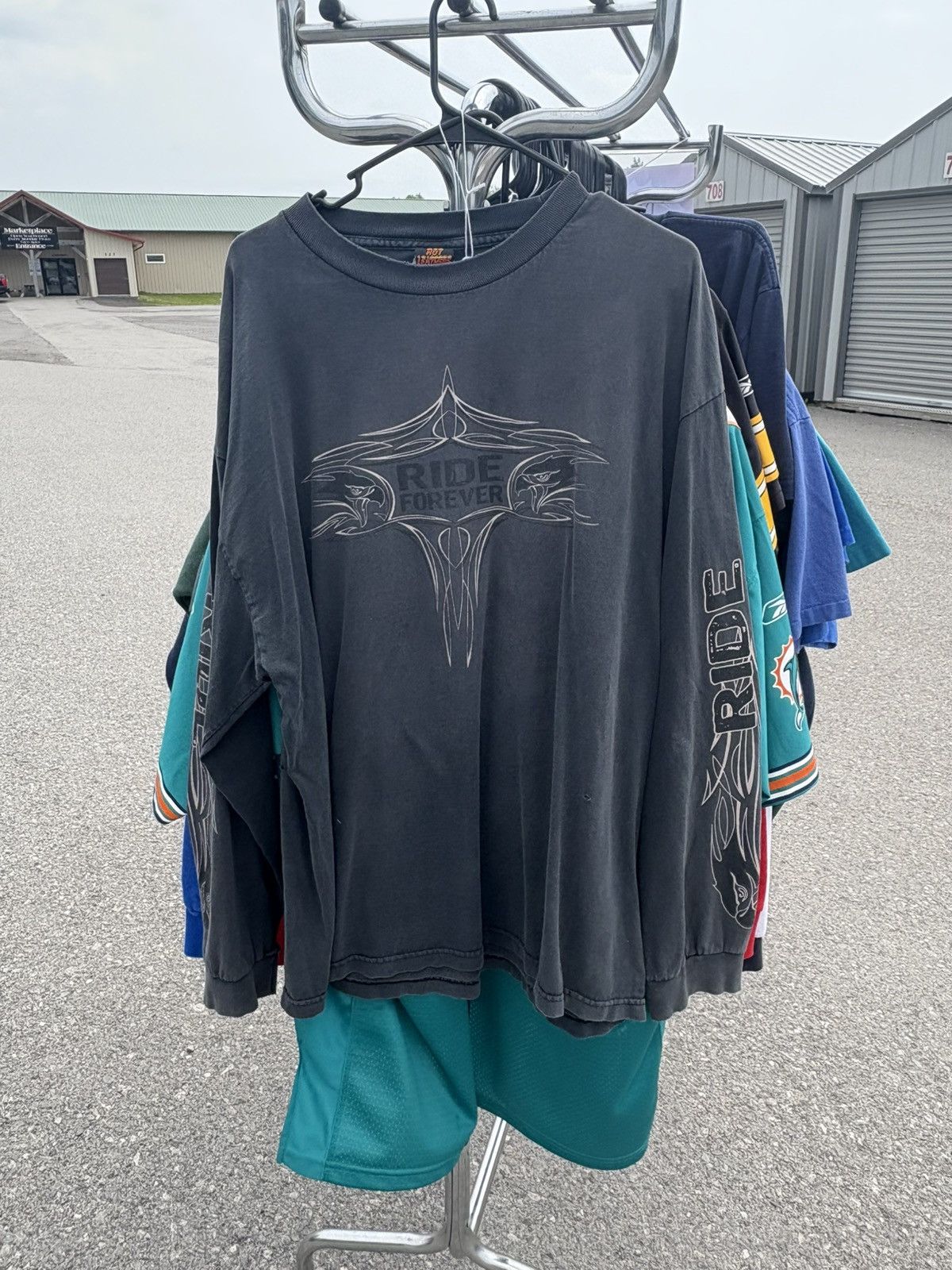 1990's Ride Forever Biker Long Sleeve Shirt