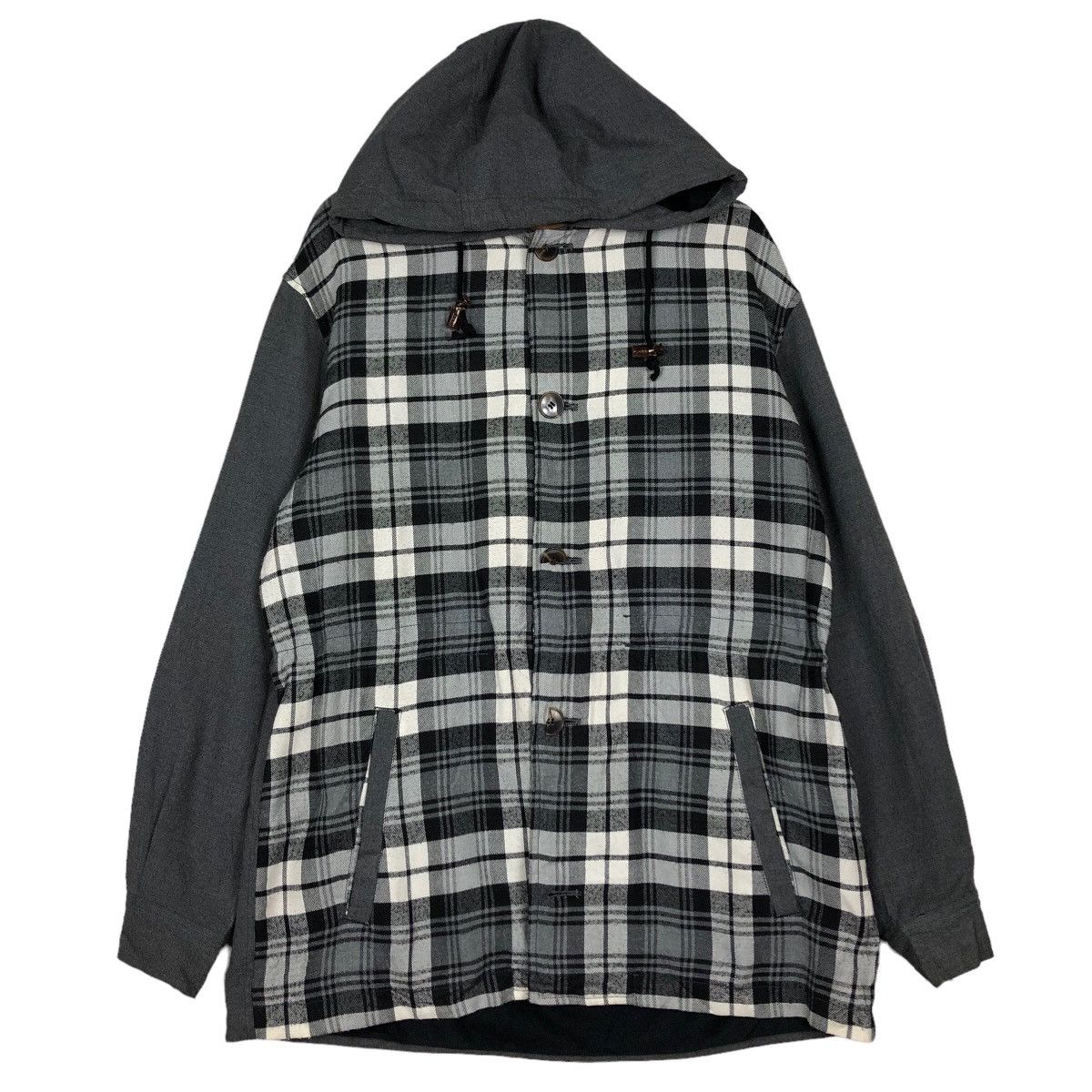 Japanese Brand 🔥Vintage Shirt Work Jacket Atelier Sab Studio Japan Tartan Size US L / EU 52-54 / 3 - 1 Thumbnail