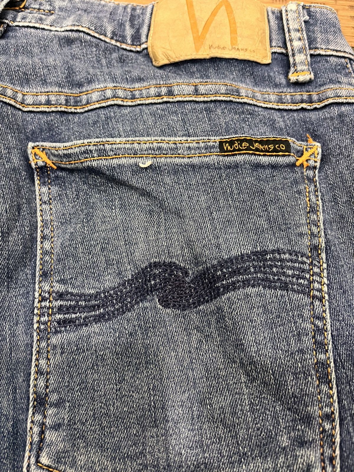 Nudie Jeans Nudie Jeans Skinny Lin Denim Size US 30 / EU 46 - 9 Thumbnail