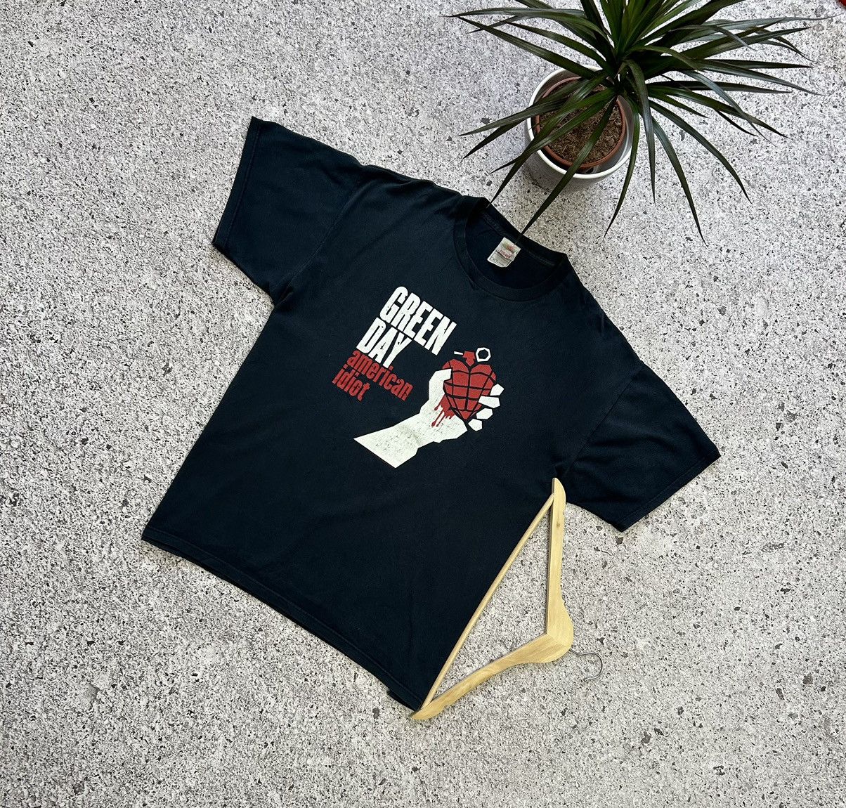 Vintage 2004 Green Day American Idiot Album promo t-shirt