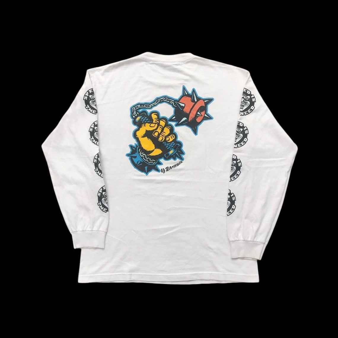 Santa Cruz Skateboards Vintage Santa Cruz Skateboards Long Sleeve T-Shirt Size US M / EU 48-50 / 2 - 5 Thumbnail