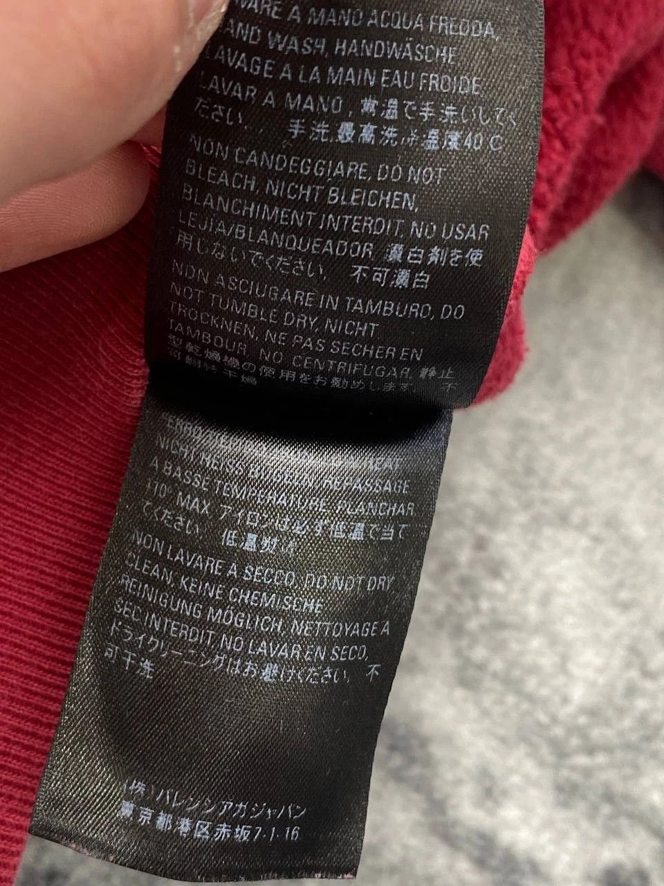 Balenciaga Balenciaga BB Crest Hoodie Big Logo Men Size S Red Size US S / EU 44-46 / 1 - 5 Thumbnail