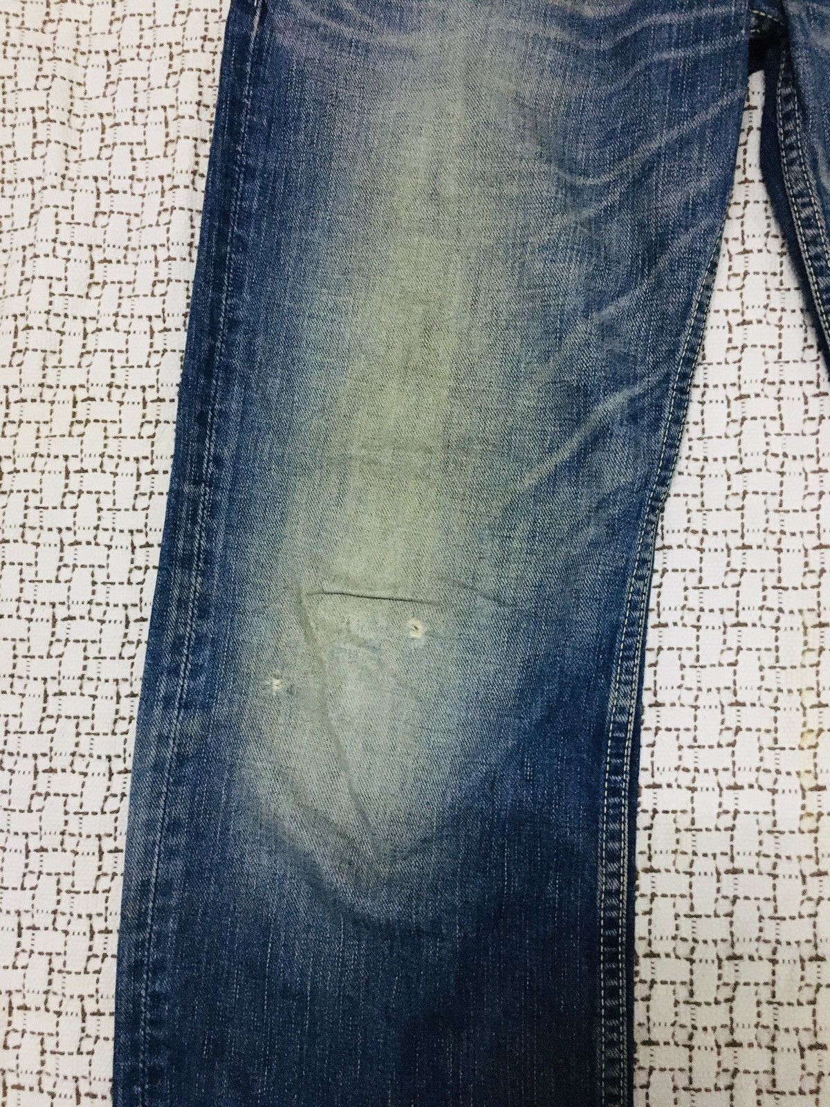 TMT TMT Japan Distressed Jeans (17) Size US 32 / EU 48 - 5 Thumbnail