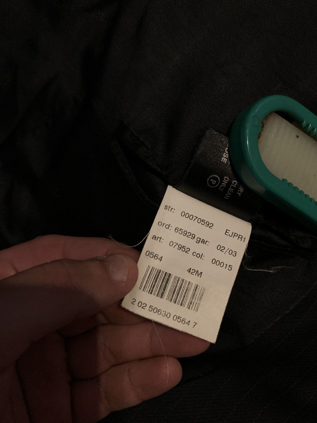 Pierre Balmain Pierre Balmain Black Pinstripe Blazer (2002/03) 100% Wool Size 42L - 10 Thumbnail