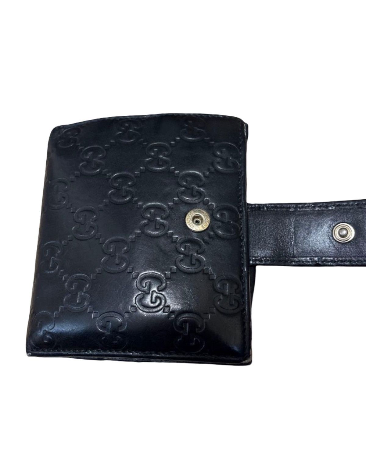 Gucci 🇮🇹MADE IN ITALY🇮🇹 GUCCI Leather Wallet Size ONE SIZE - 6 Thumbnail
