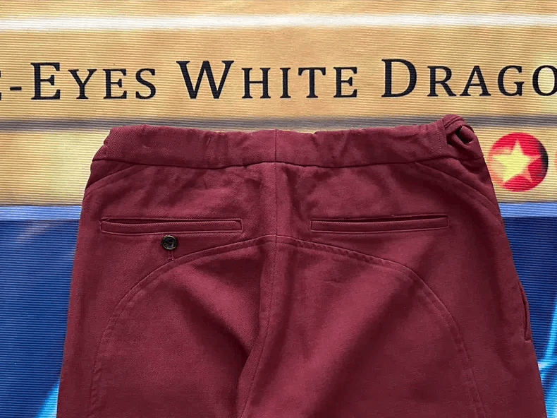 Comme des Garcons Comme Des Garcons size S Burgundy Wool Trousers Size US 27 - 5 Thumbnail