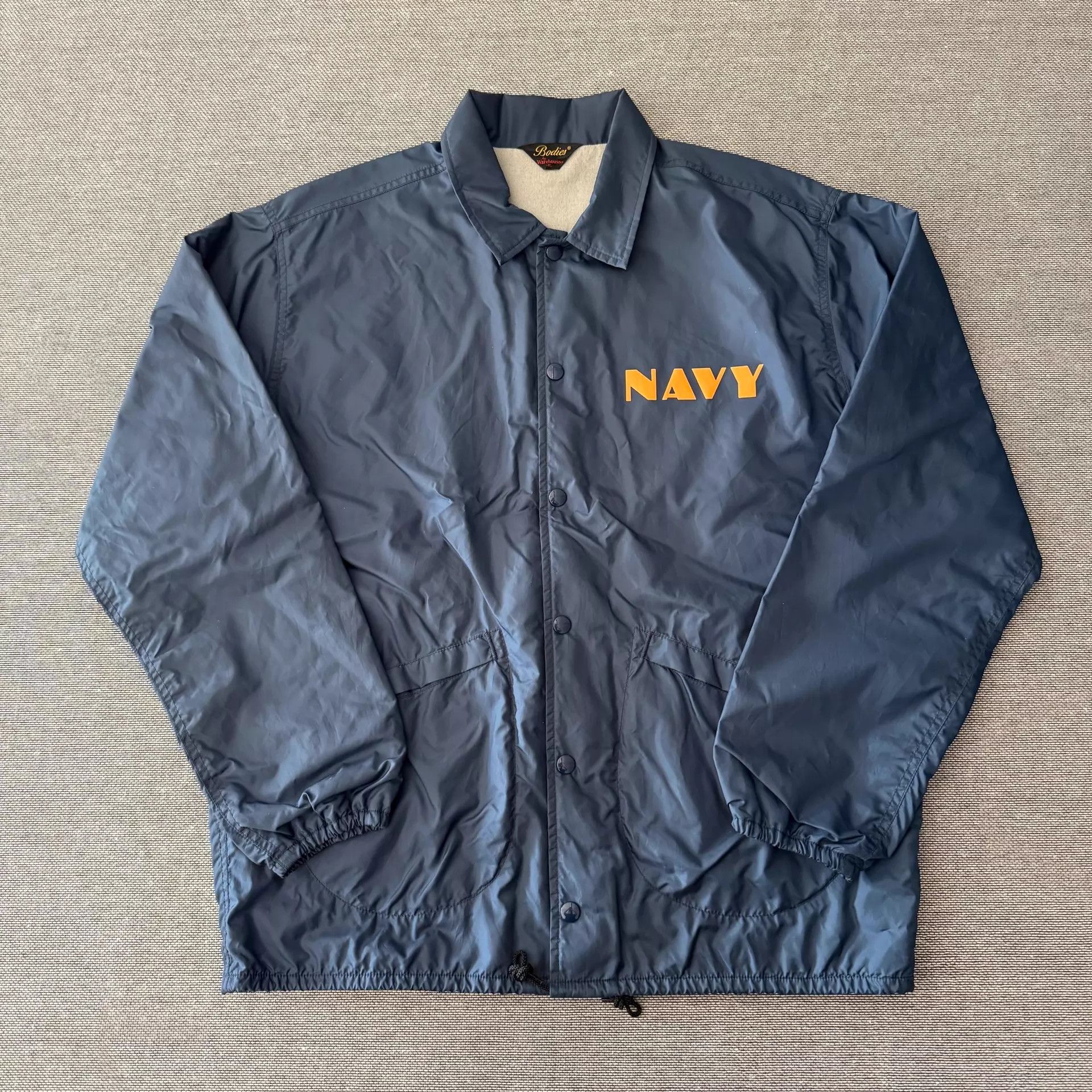 Warehouse & Co. Warehouse Bodies Navy Coach Jacket Size US XL / EU 56 / 4 - 1 Thumbnail