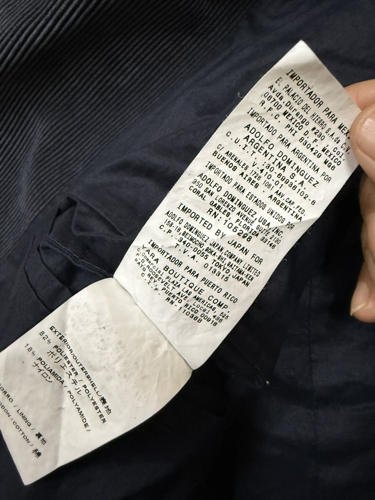 Adolfo Dominguez × Japanese Brand × Vintage Adolfo dominguez cudroy Coats Jacket Size US M / EU 48-50 / 2 - 8 Thumbnail