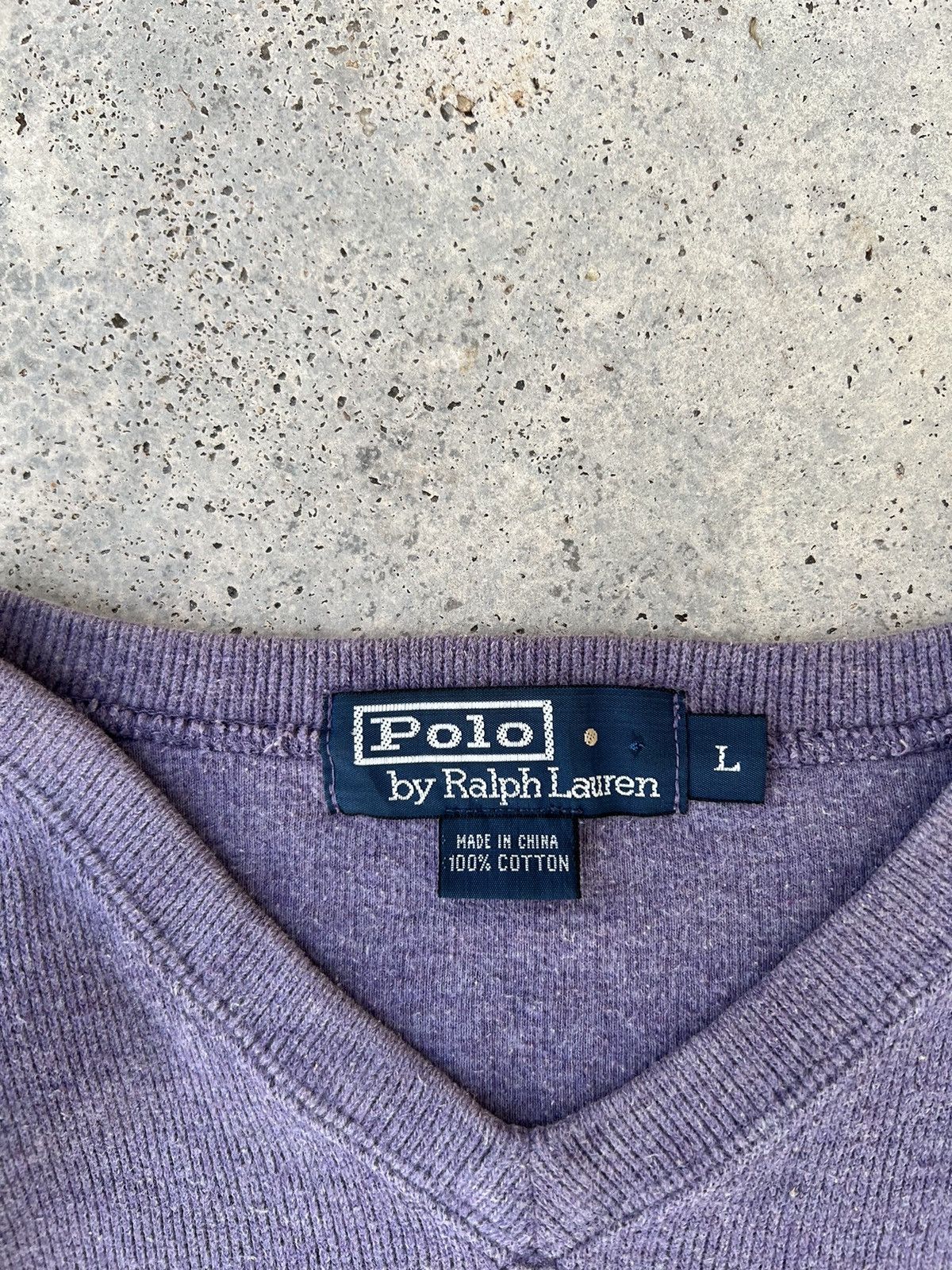 Polo Ralph Lauren Vintage Polo Ralph Lauren Small Pony Soft Purple Size US XXL / EU 58 / 5 - 4 Thumbnail