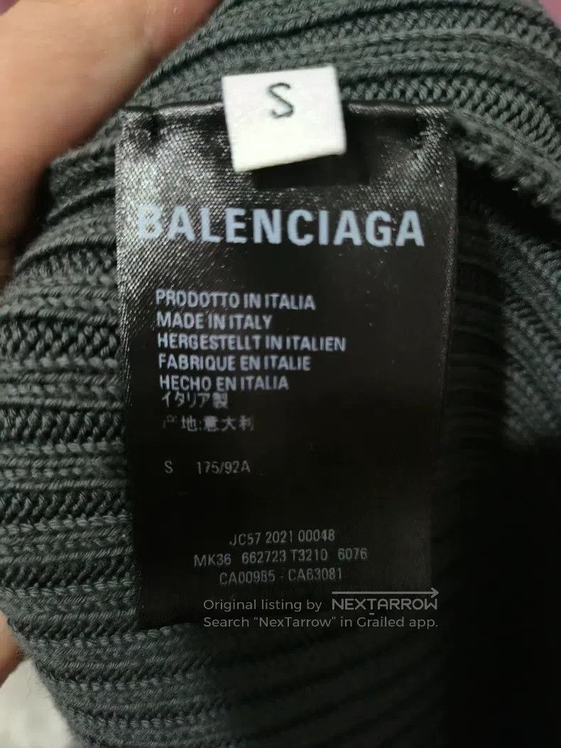 Balenciaga Balenciaga Eco Coke Sweater Size US S / EU 44-46 / 1 - 5 Thumbnail