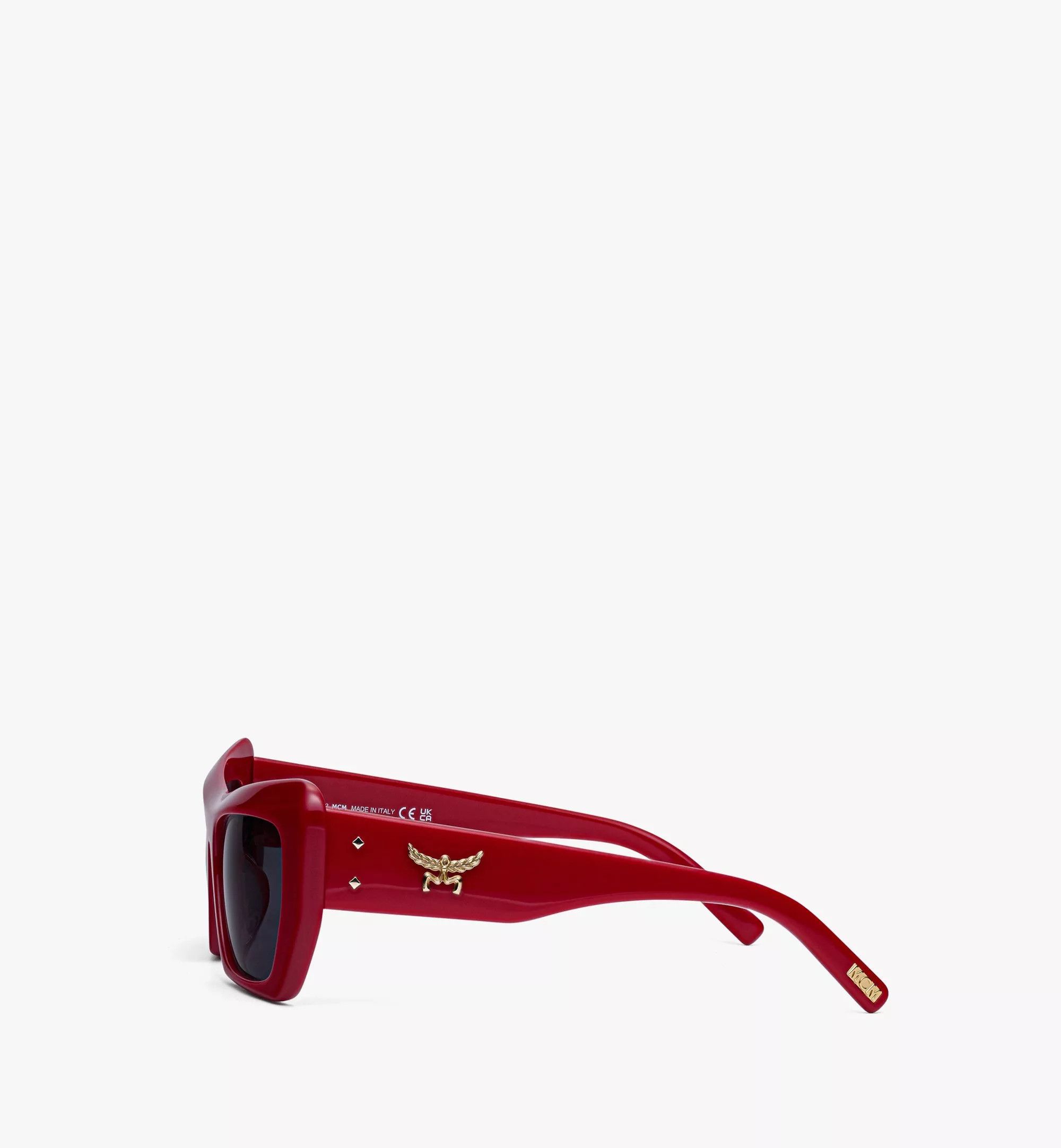MCM o1mt1gz0825 Size: OS / Unisex Sunglasses in Red Size ONE SIZE - 3 Thumbnail