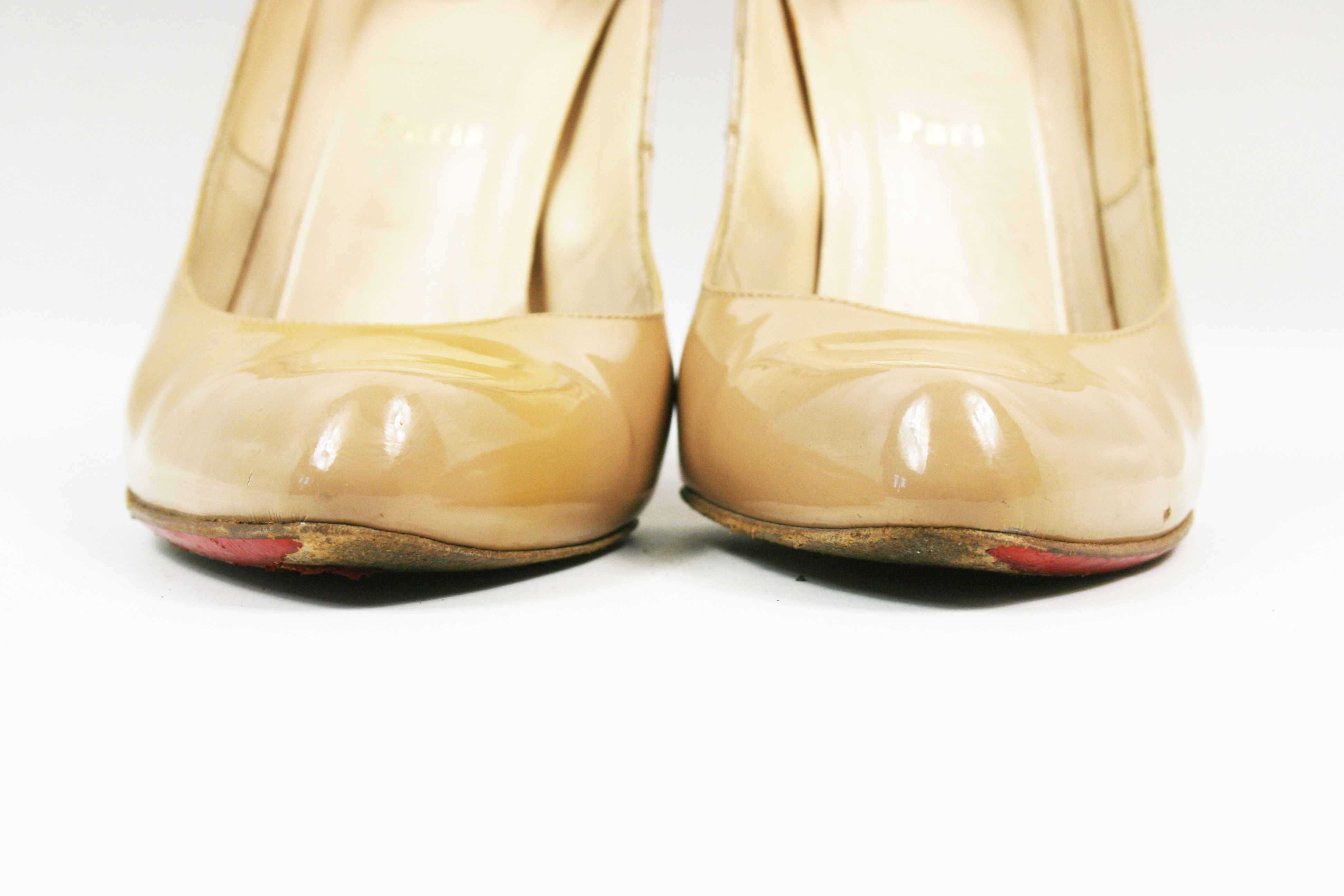 Christian Louboutin Patent Leather Simple Pumps Size US 10.5 / IT 40.5 - 4 Thumbnail