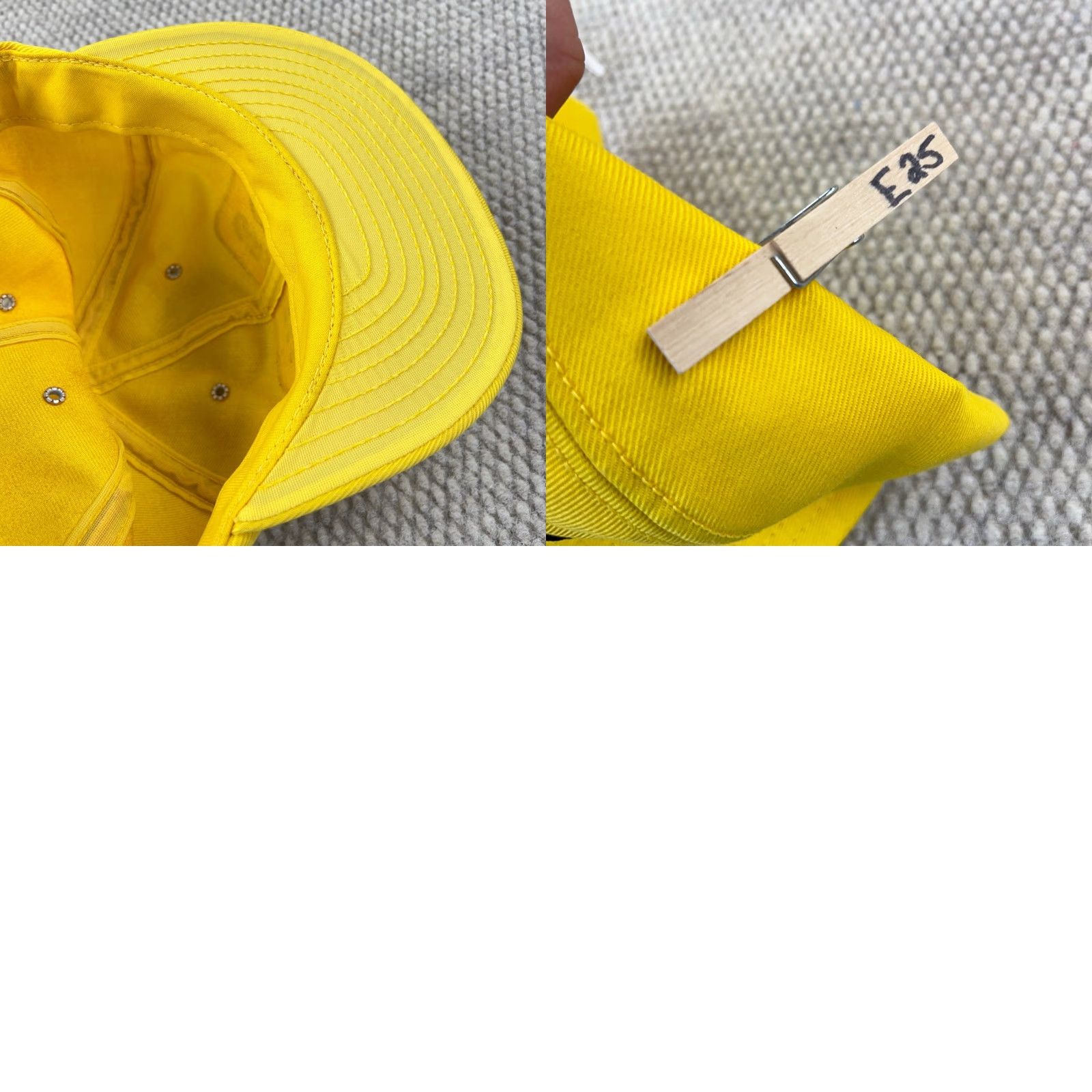 Vintage VINTAGE Louisville MFG Trucker Hat Cap Adult One Size Yellow Cotton Twill 80s Classic Outdoor Workwear Adjustable Mens Size ONE SIZE - 8 Thumbnail