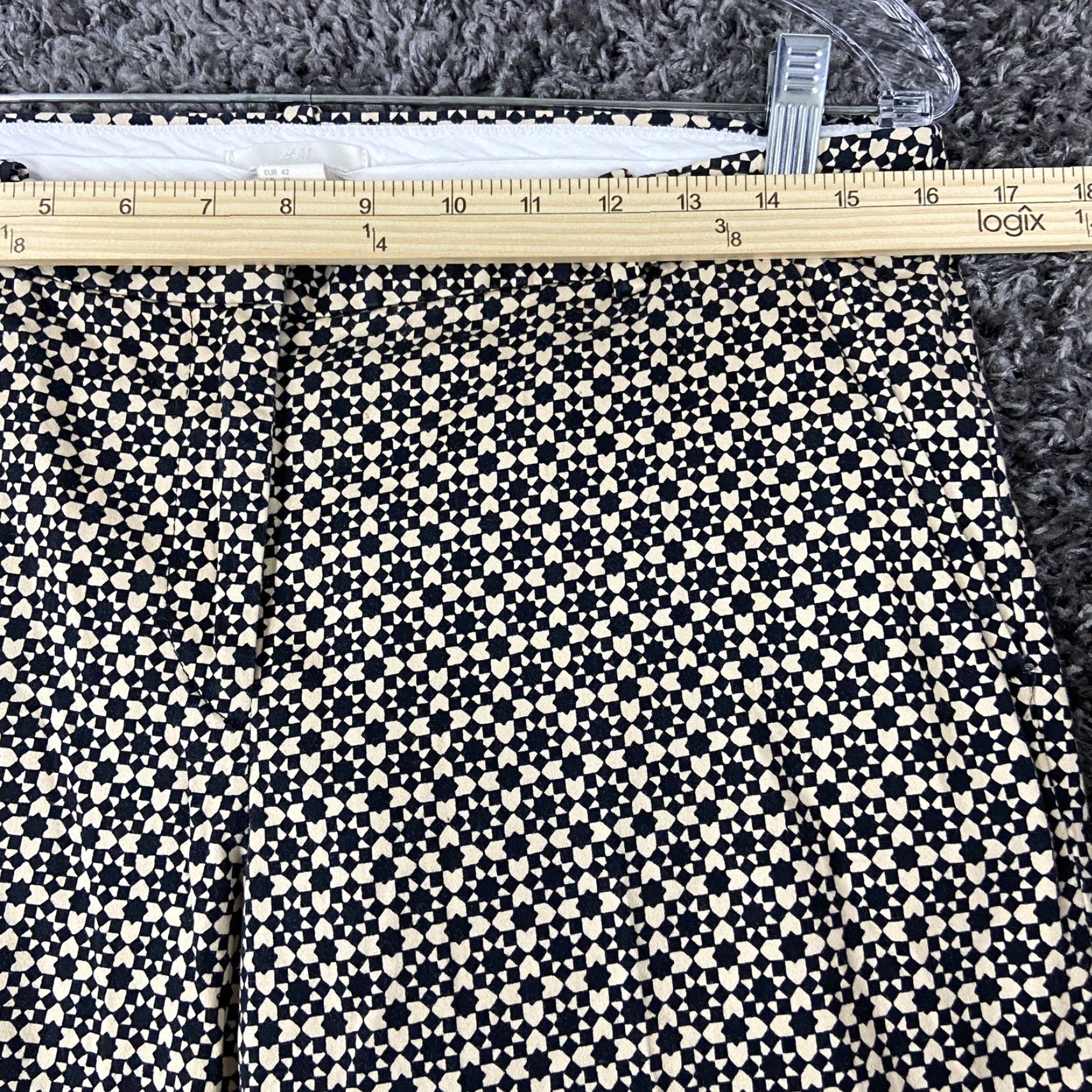 H&M H&M Chino Pants Women Adult 12 Multicolor Pattern Pockets Womens Size 34" / US 12 / IT 48 - 7 Thumbnail