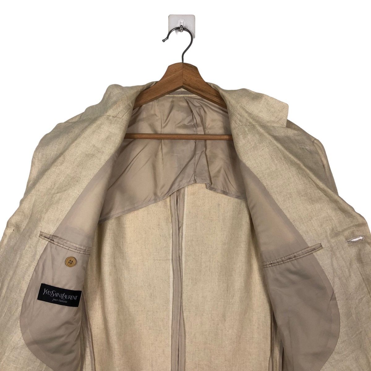 Yves Saint Laurent 🔥Yves Saint Laurent Pour Homme Double Breast Coats Size US L / EU 52-54 / 3 - 10 Thumbnail