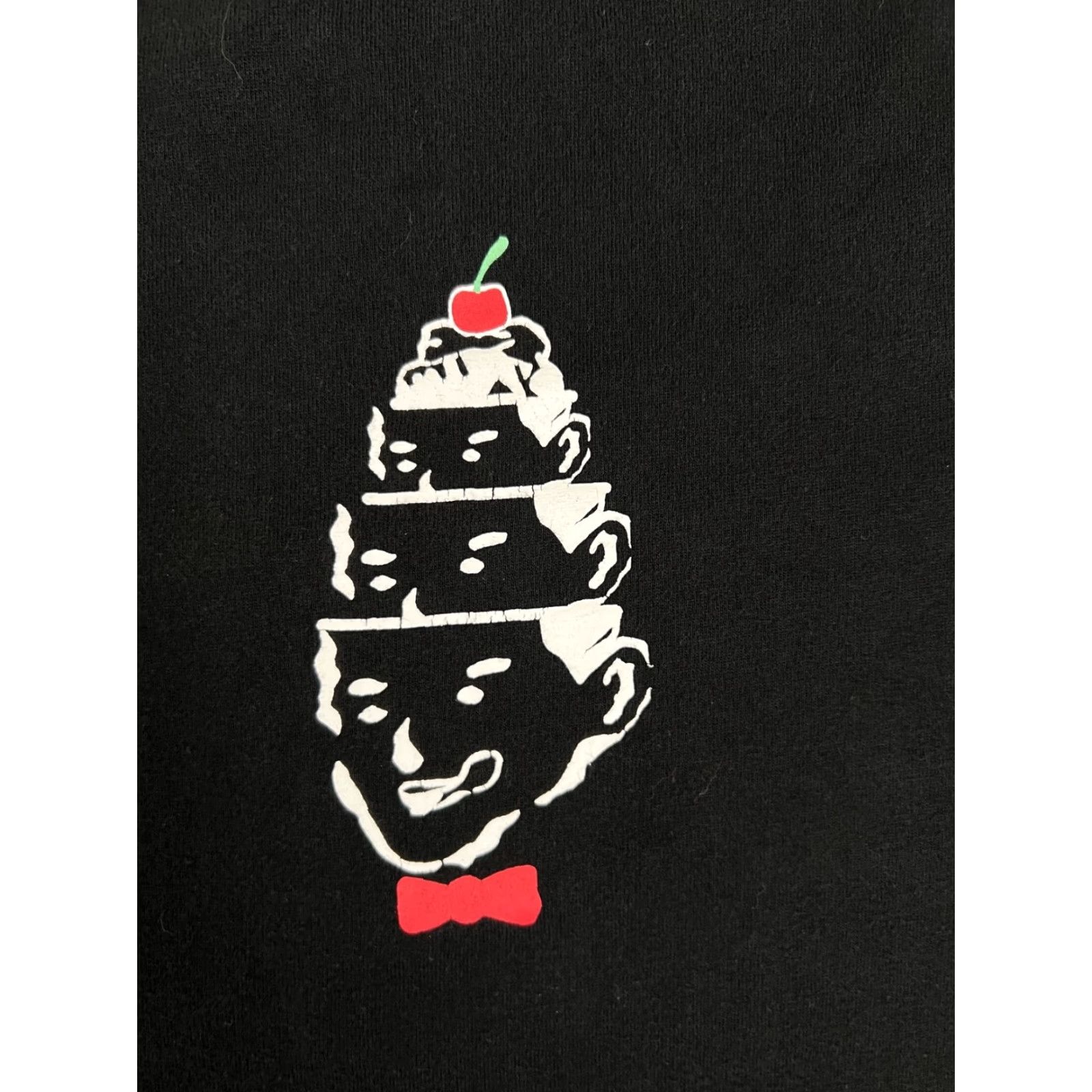 Vintage Ice Cream T-Shirt Mens 3XL Black Tricks Graphic BBC Streetwear Dog Graphic Short Sleeve Crew Neck Cotton Regular Size US XXL / EU 58 / 5 - 3 Thumbnail