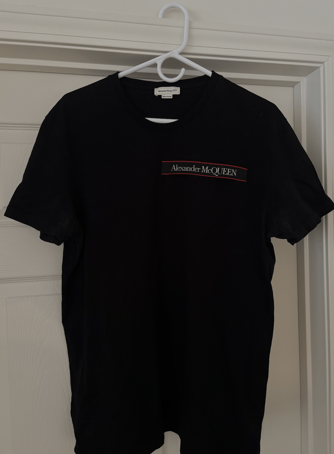 Alexander McQueen Mens XL Alexander McQueen Black T-Shirt Size US XL / EU 56 / 4 - 1 Thumbnail