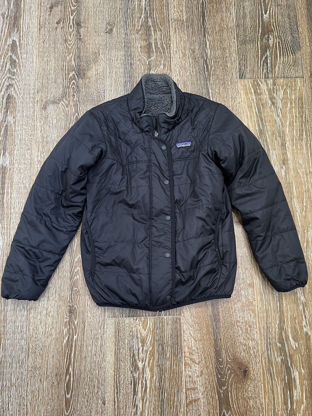 Patagonia Kids patagonia reversible fleece puffer jacket Size XXS / US 00 / IT 34 - 6 Thumbnail