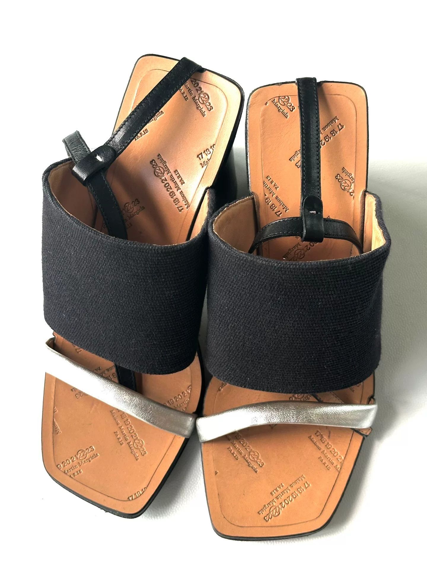 Maison Margiela Maison Margiela Black Block Heel Pumps Size US 6 / IT 36 - 1 Thumbnail