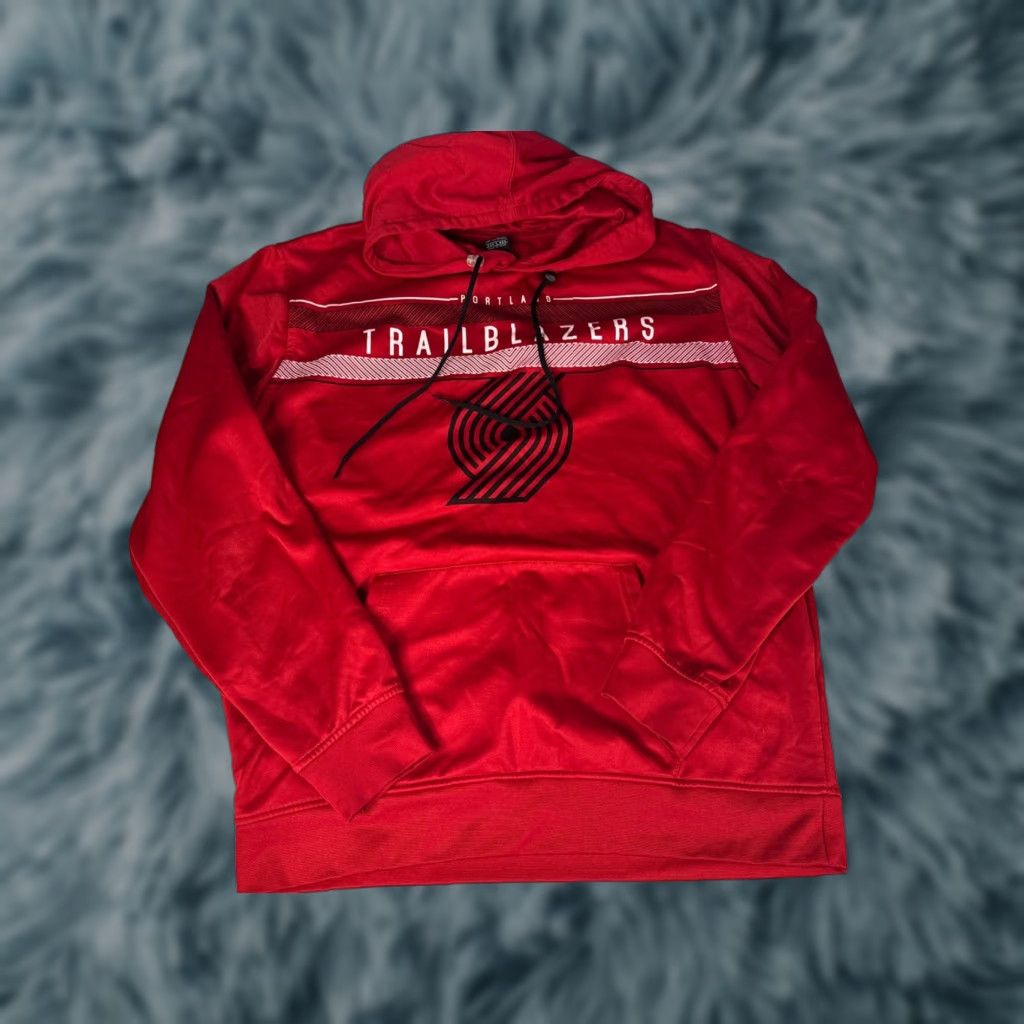 NBA VINTAGE Ultra Game Portland Trailblazer Hoodie Sweatshirt Men’s Sz L Basketball NBA Size US L / EU 52-54 / 3 - 1 Thumbnail