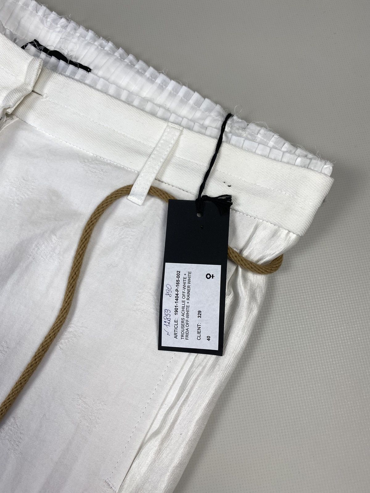 Ann Demeulemeester BNWT! Ann Demeulemeester cropped dress pants trousers Size 27" / US 4 / IT 40 - 13 Thumbnail