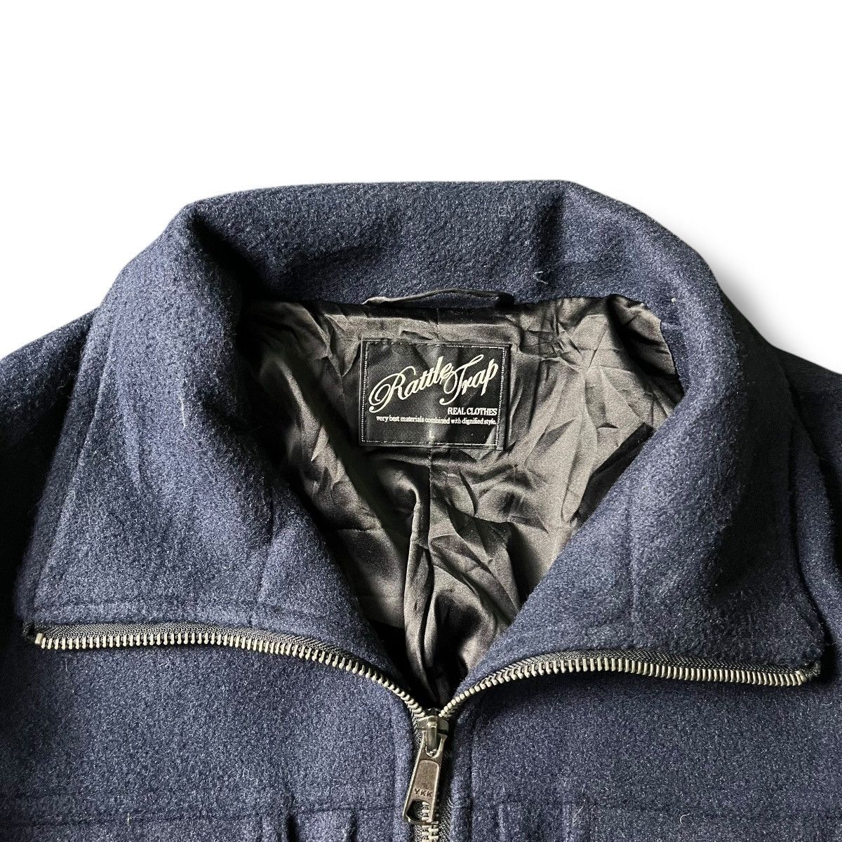 If Six Was Nine × Japanese Brand × Le Grande Bleu (L.G.B.) JAPANESE BRAND RATTLE TRAP WOOL JACKET Size US S / EU 44-46 / 1 - 4 Thumbnail