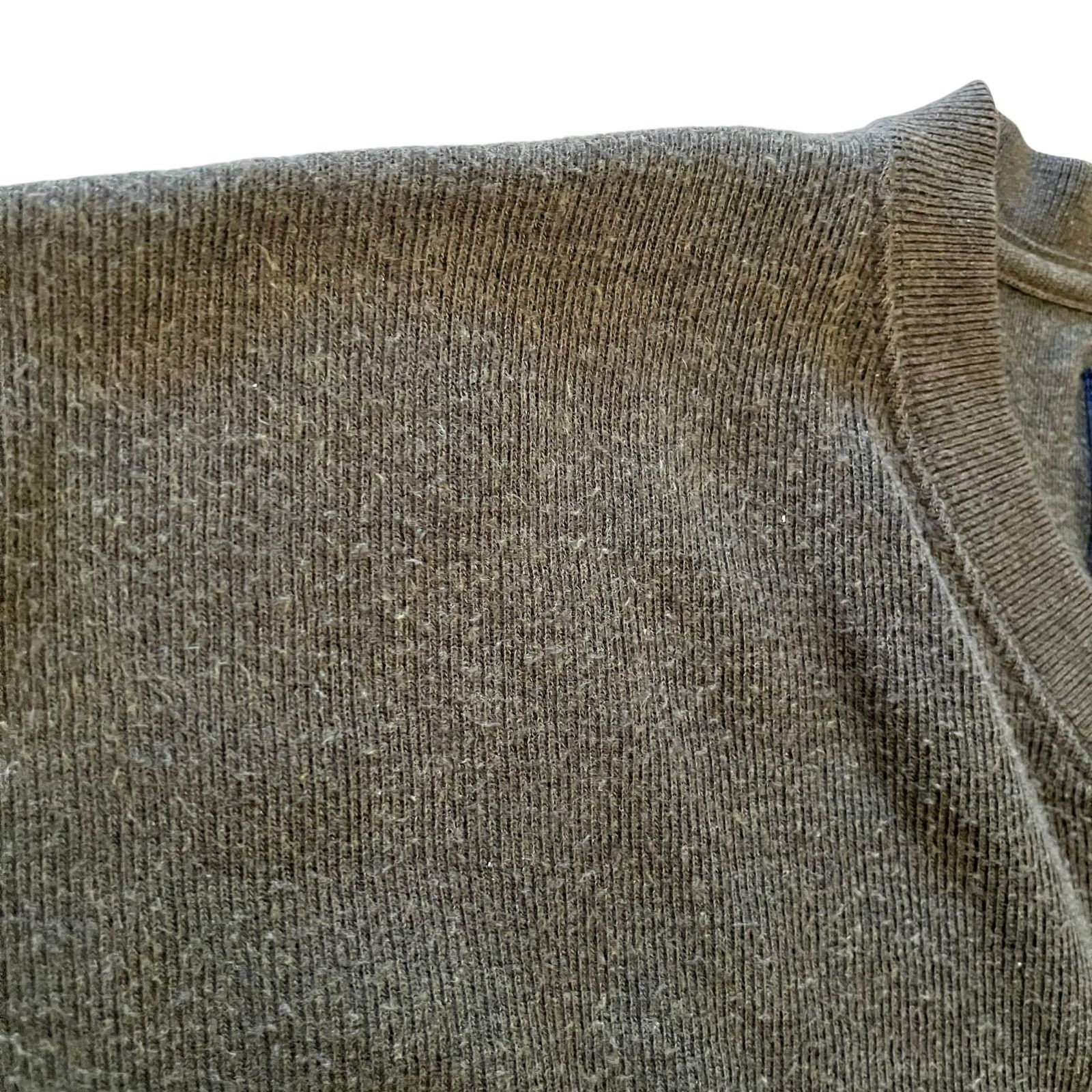Abercrombie & Fitch × Vintage 1990s Abercrombie & Fitch Vintage Olive Green Cotton Sweater Size US XL / EU 56 / 4 - 5 Thumbnail