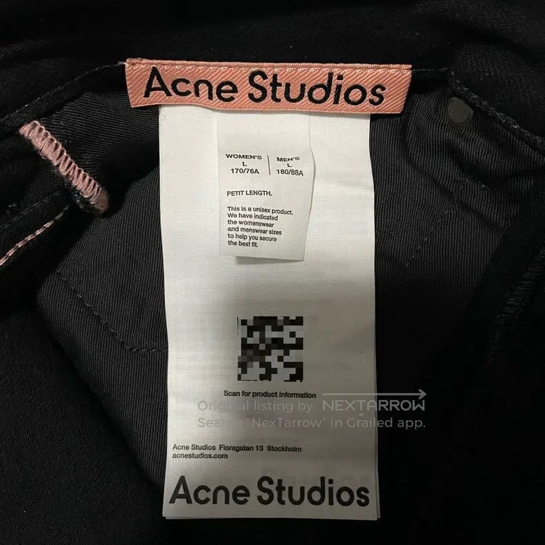 Acne Studios Acne Studios size L 1981U loose straight washed denim pants Size US 28 / EU 44 - 3 Thumbnail