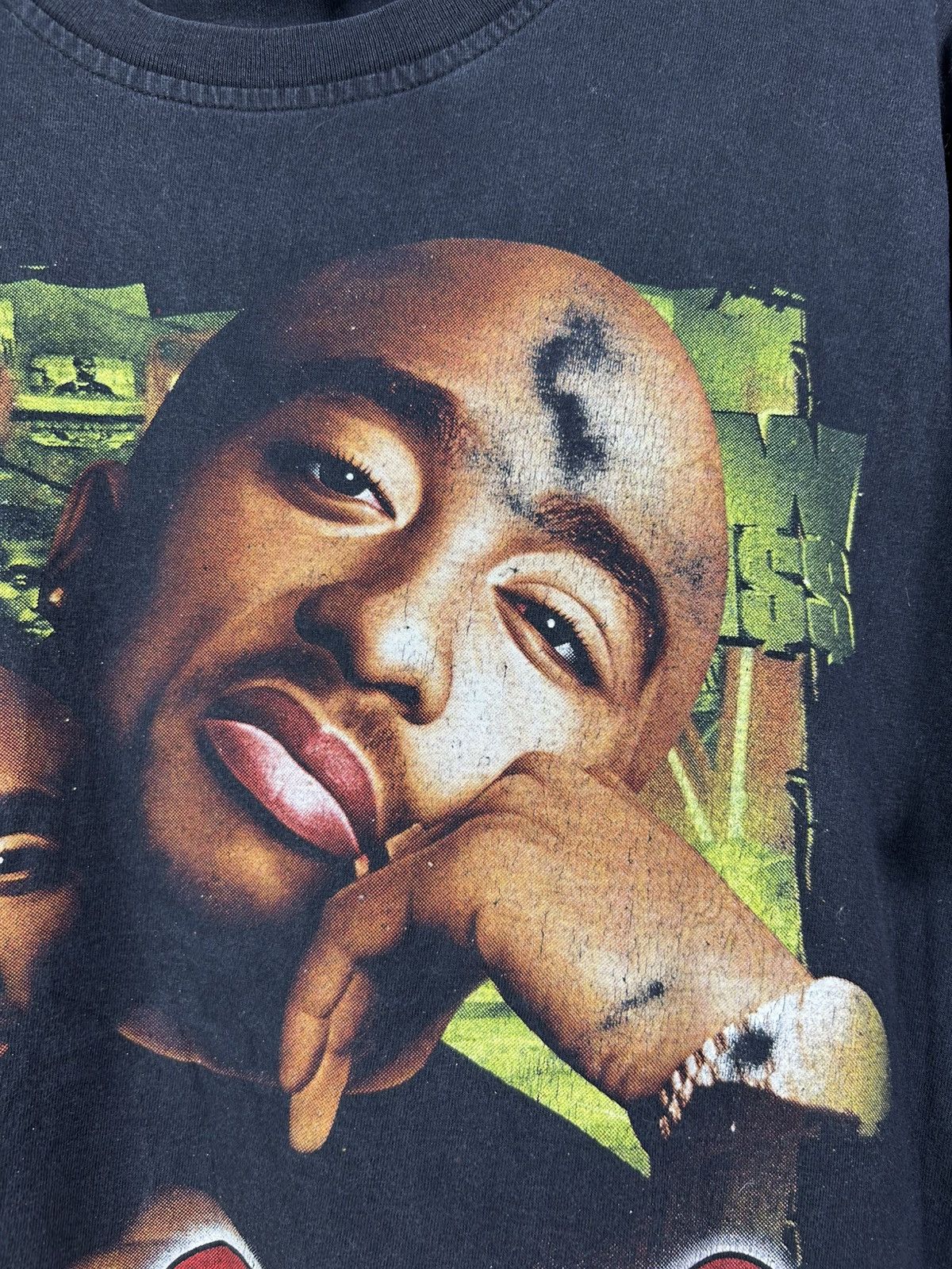 Band Tees Vintage AOP 2Pac Tupac Big Logo T-Shirt Size S Size US S / EU 44-46 / 1 - 6 Thumbnail