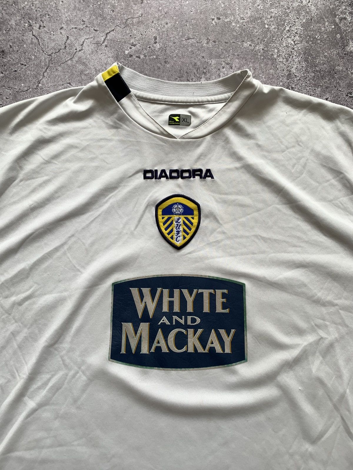 Diadora 🔥DIADORA LEEDS UNITED 2004/2005 HOMW SOCCER JERSEY Size US XL / EU 56 / 4 - 3 Thumbnail