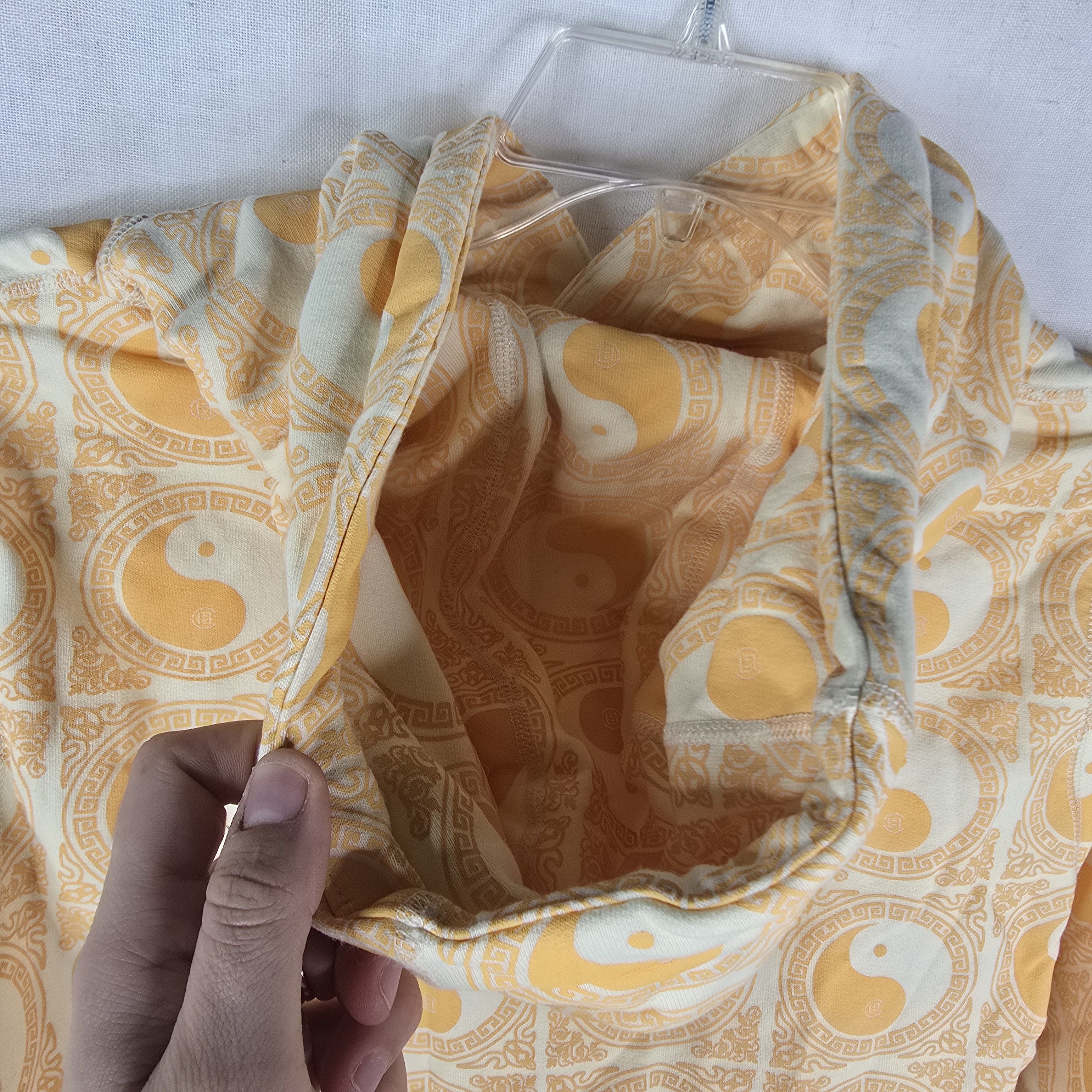 CLOT Clot Mens Small Yellow Tai-chi Pullover Hoodie New Dynasty Size US S / EU 44-46 / 1 - 9 Thumbnail