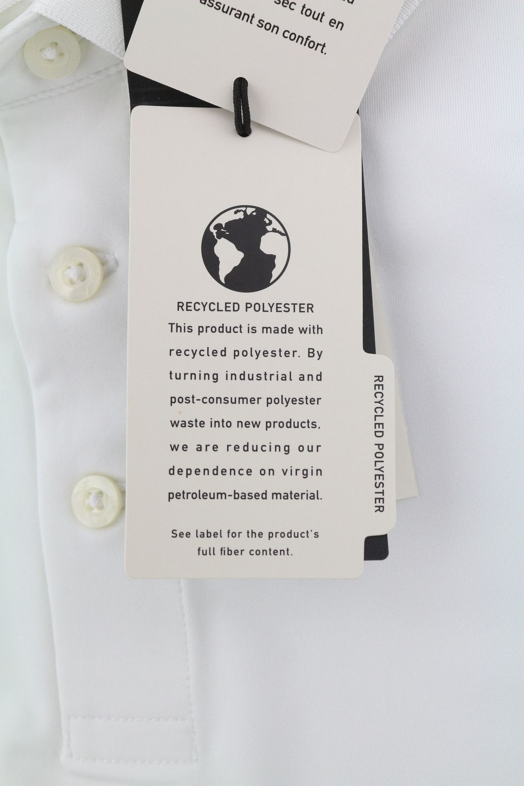 RLX Ralph Lauren GOLF L White Wicking Tee 84503 Size US L / EU 52-54 / 3 - 7 Thumbnail