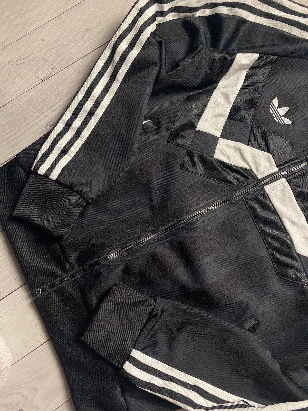 Adidas Vintage Adidas zip sweatshirt deutscher fussball bund German Size US M / EU 48-50 / 2 - 4 Thumbnail