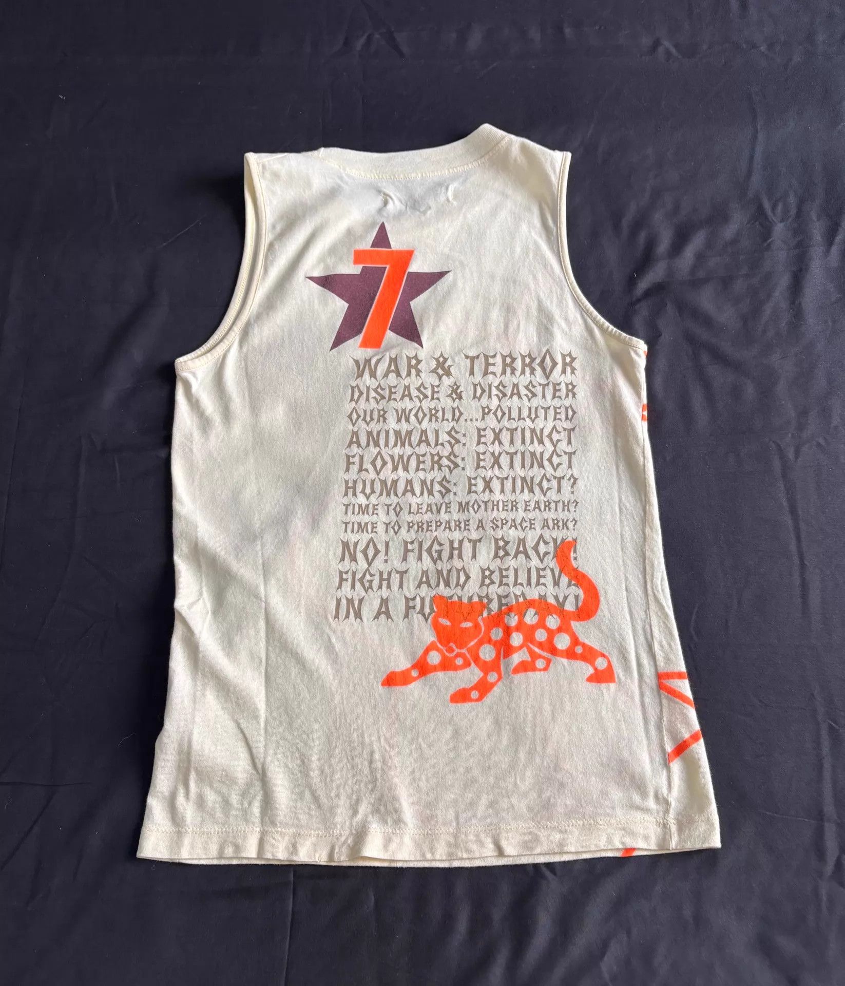 Walter Van Beirendonck Walter Van Beirendonck Vintage Print Fitted Vest M Size US M / EU 48-50 / 2 - 7 Thumbnail